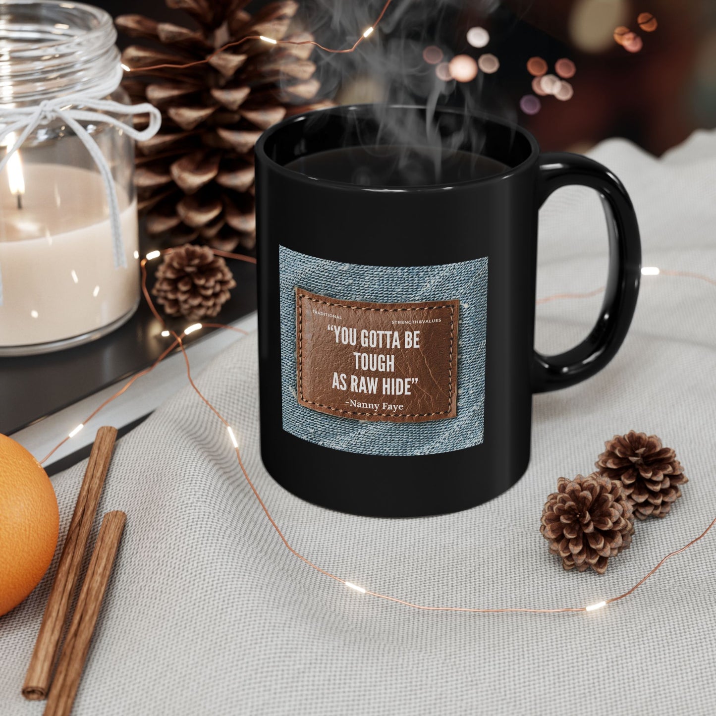 Inspirational Life Quote Mug - Motivational Ceramic Coffee Cup for Adults, Gifts for Friends, Home/Office Decor, Encouragement