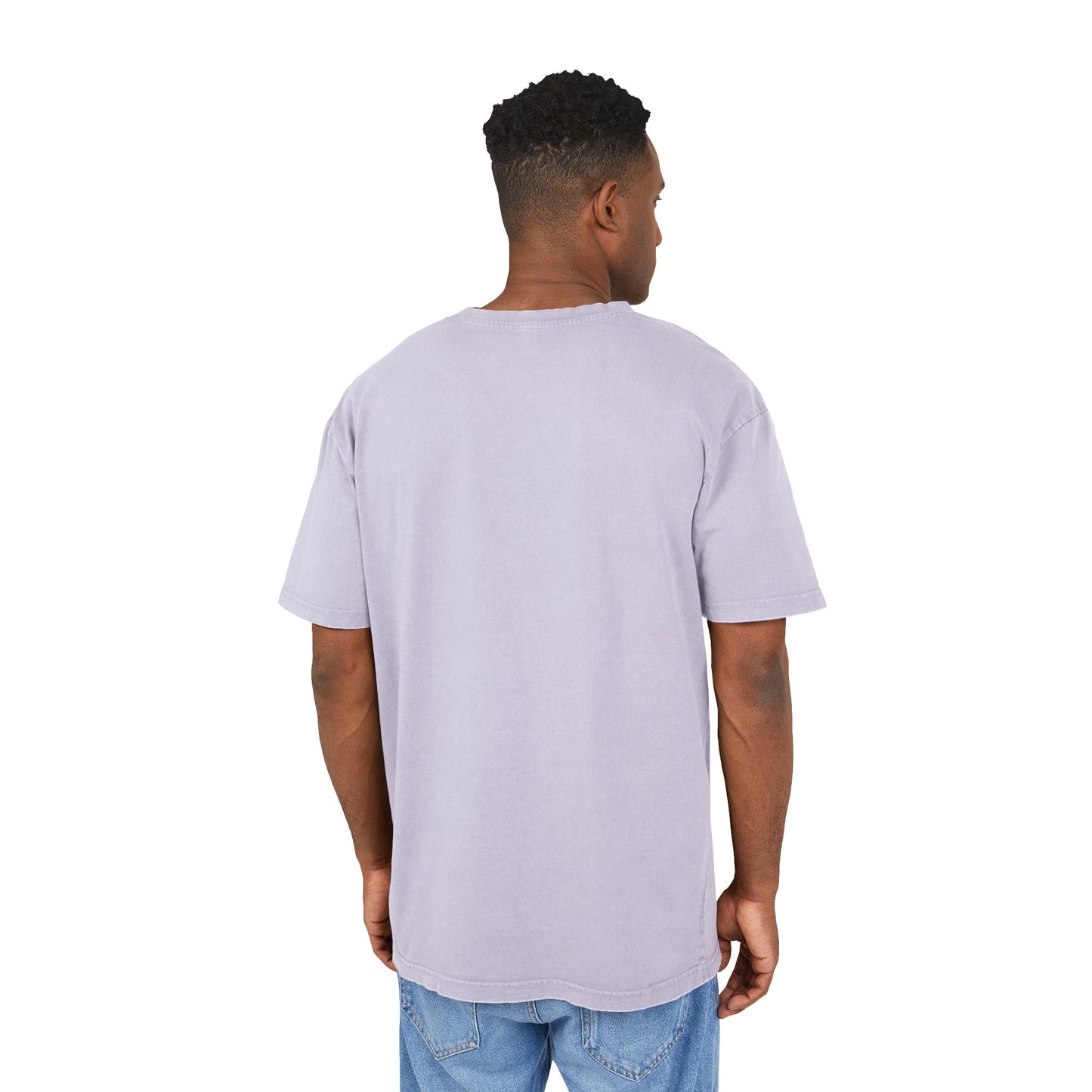Acid Washed Oversized Tee - Keep Loving Anyway, Casual Wear, Streetwear Style
