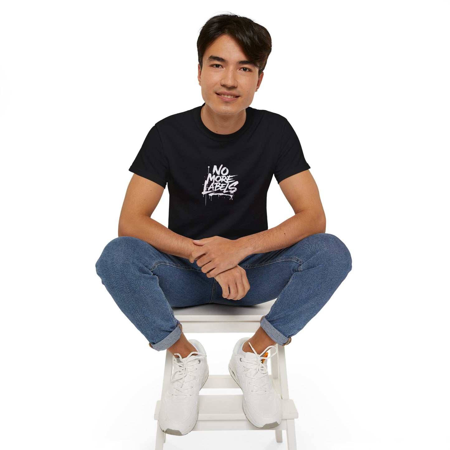 No More Labels Graphic Tee Unisex Ultra Cotton Shirt Streetwear, Casual Wear, Gift for Activists, Self-Expression T-Shirt, Unique Gift