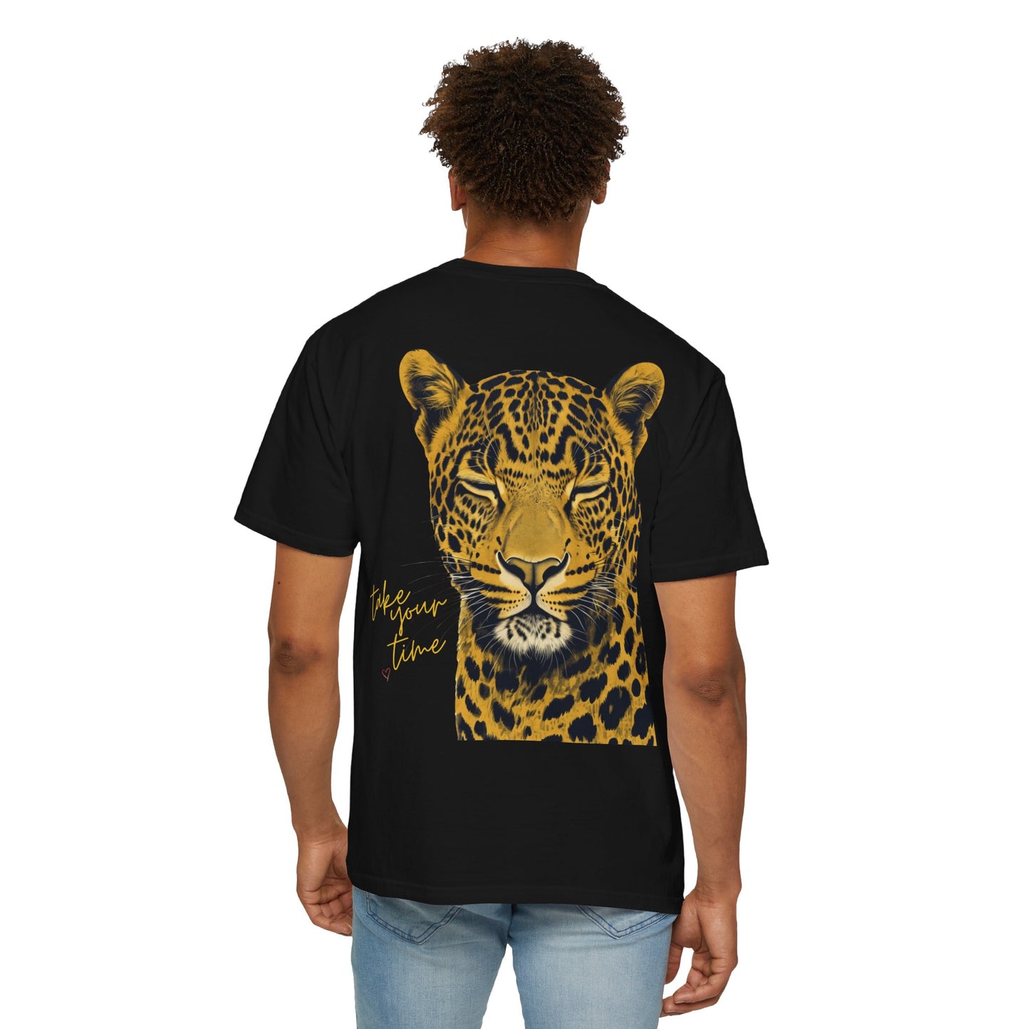 Leopard Print Inspirational T-shirt | Unisex Fashion Tee, Gifts for Animal Lovers, Stylish Casual Wear, Unique Graphic Shirt