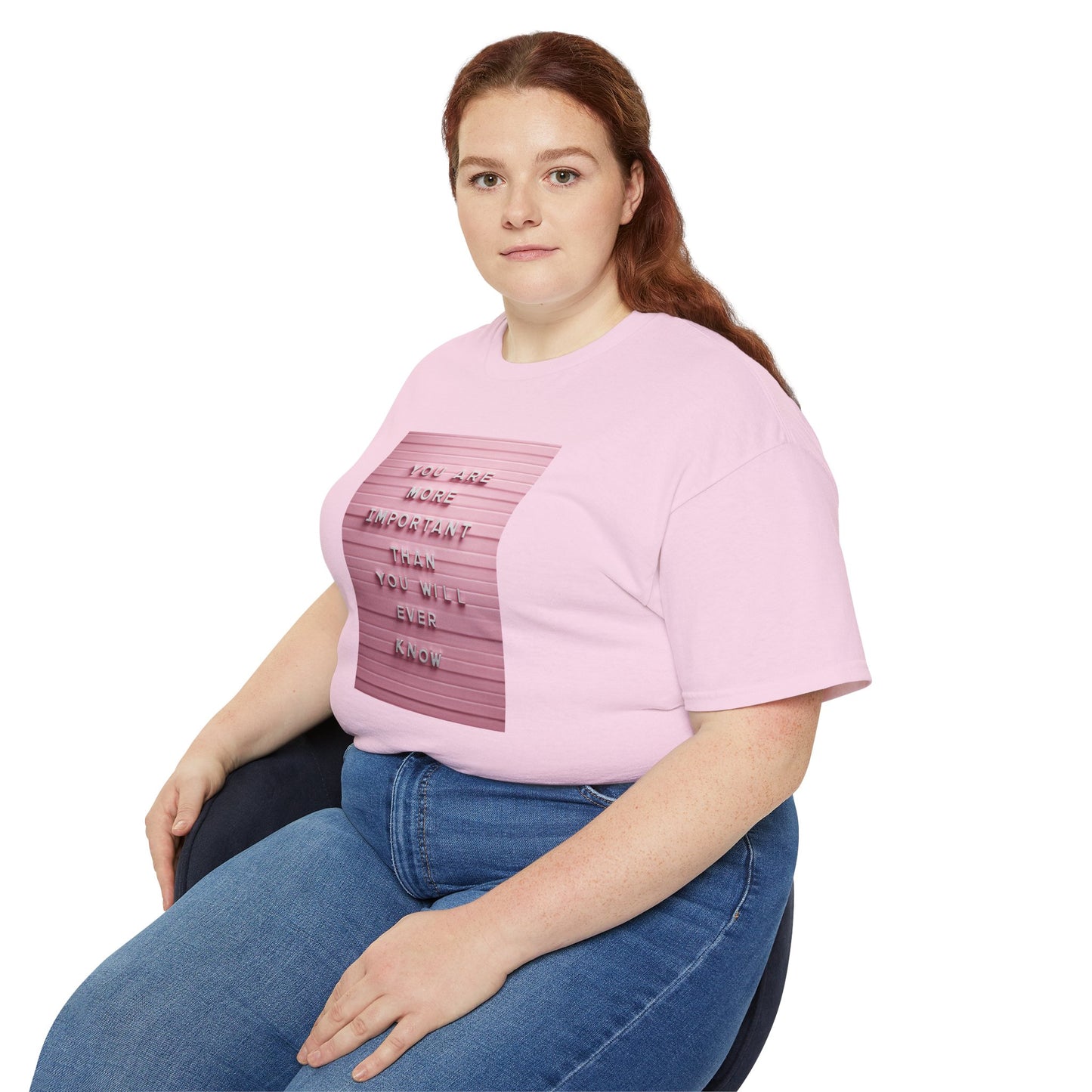 Inspirational Quote Unisex Tee, Positive Affirmation Shirt, Gift for Friend, Motivational T-Shirt, Self-Care Apparel