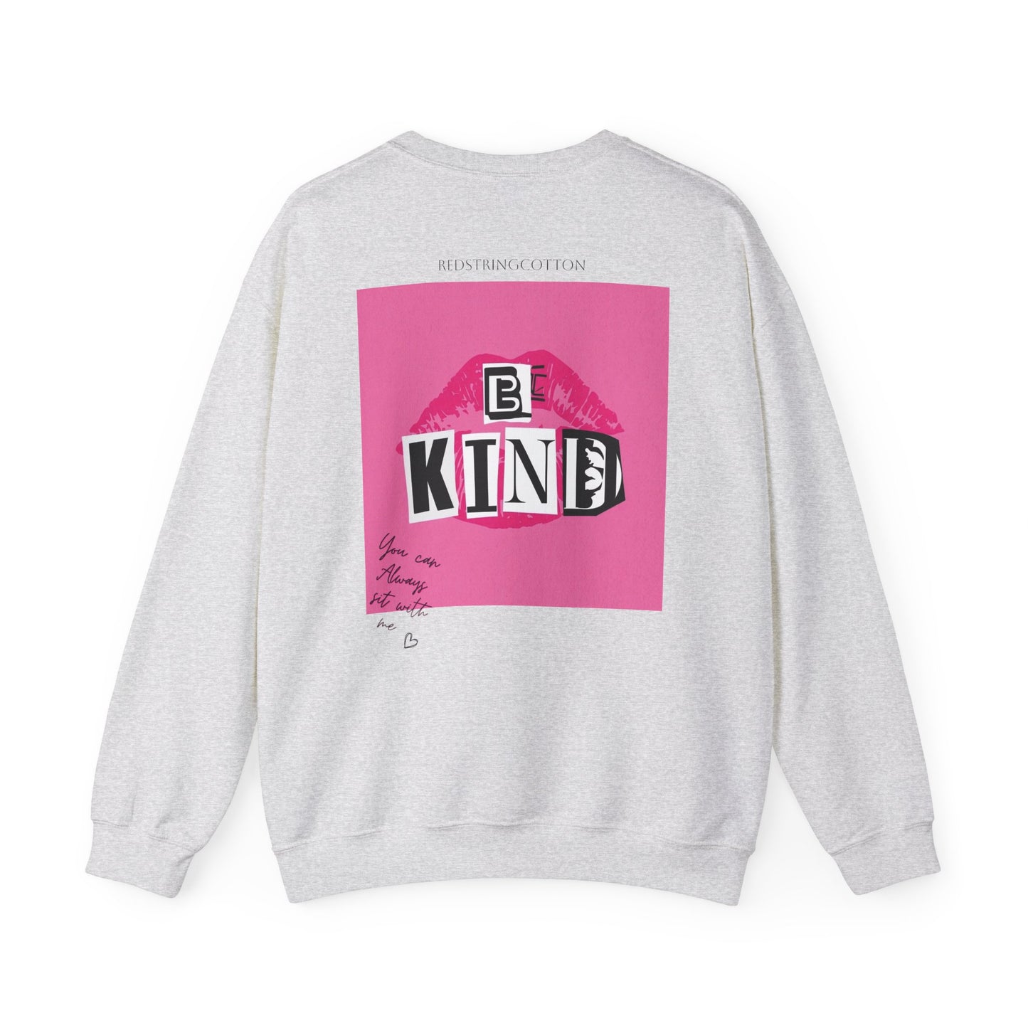 Connected & Kind Sweatshirt - Unisex Crewneck, Cozy Gift, Motivational Apparel, Positive Vibes, Friendship & Love