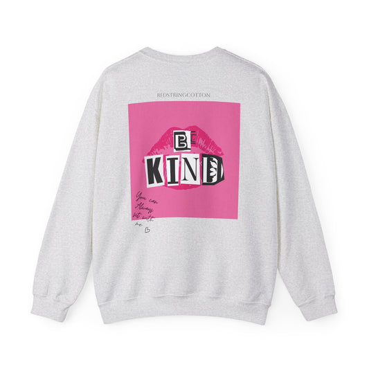 Connected & Kind Sweatshirt - Unisex Crewneck, Cozy Gift, Motivational Apparel, Positive Vibes, Friendship & Love