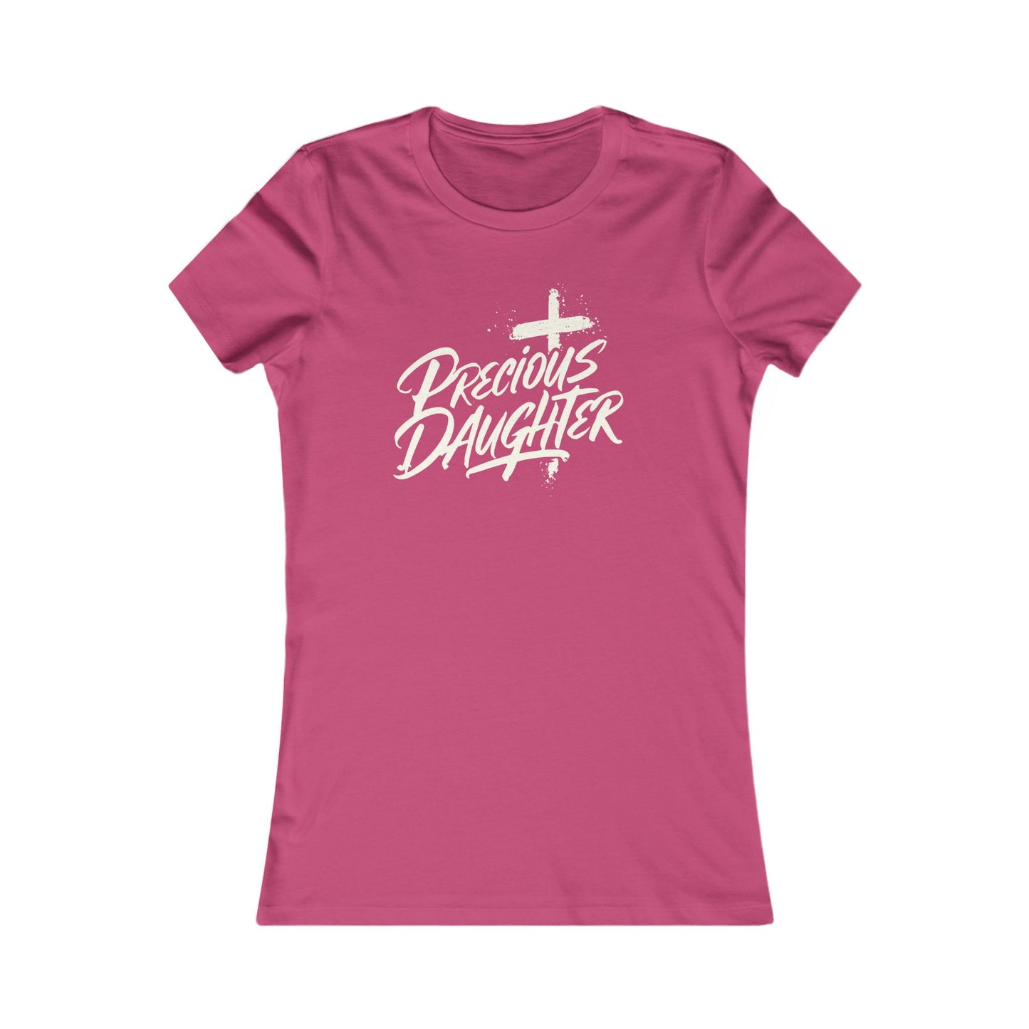 Women's Inspirational Tee - Precious Daughter - Vintage Style, Faith-Based Gift for Her, Christian Apparel, Easter, Birthday