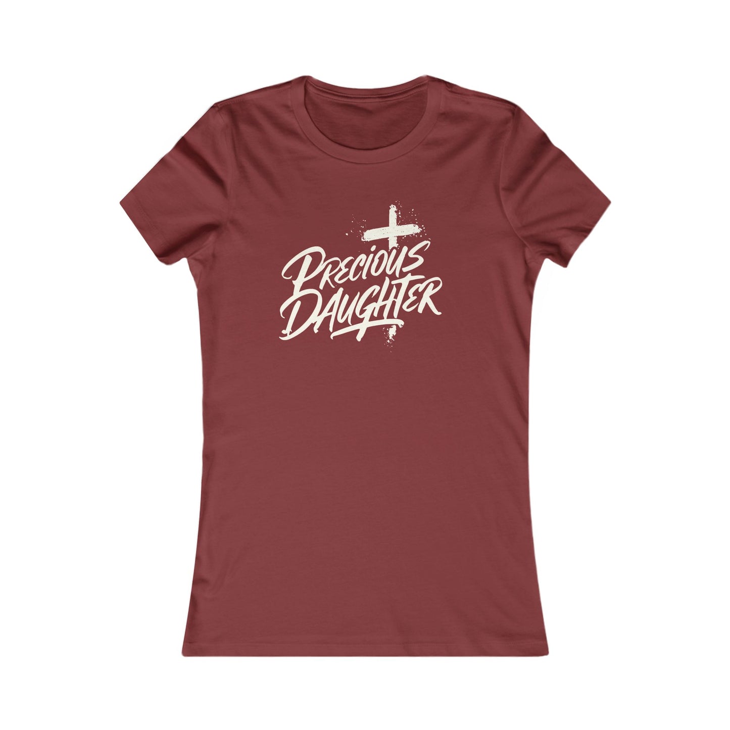 Women's Inspirational Tee - Precious Daughter - Vintage Style, Faith-Based Gift for Her, Christian Apparel, Easter, Birthday