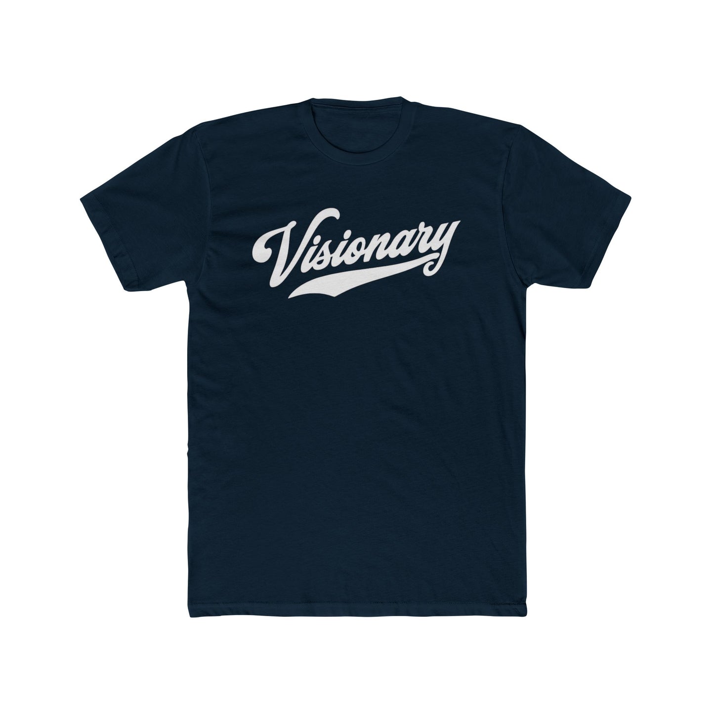 Visionary Unisex Cotton Crew Tee - Inspirational T-Shirt for Creatives, Gift for Artists, Casual Wear, Motivational Shirt, Trendy Fashion