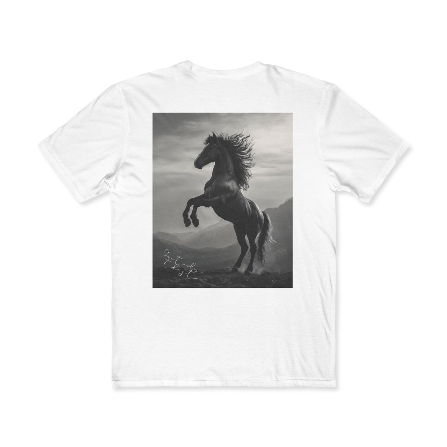 Ready to Run Graphic Tee, Horse Lover Gift, Unique T-Shirt, Nature Enthusiast Apparel, Casual Everyday Wear, Gift for Father's Day