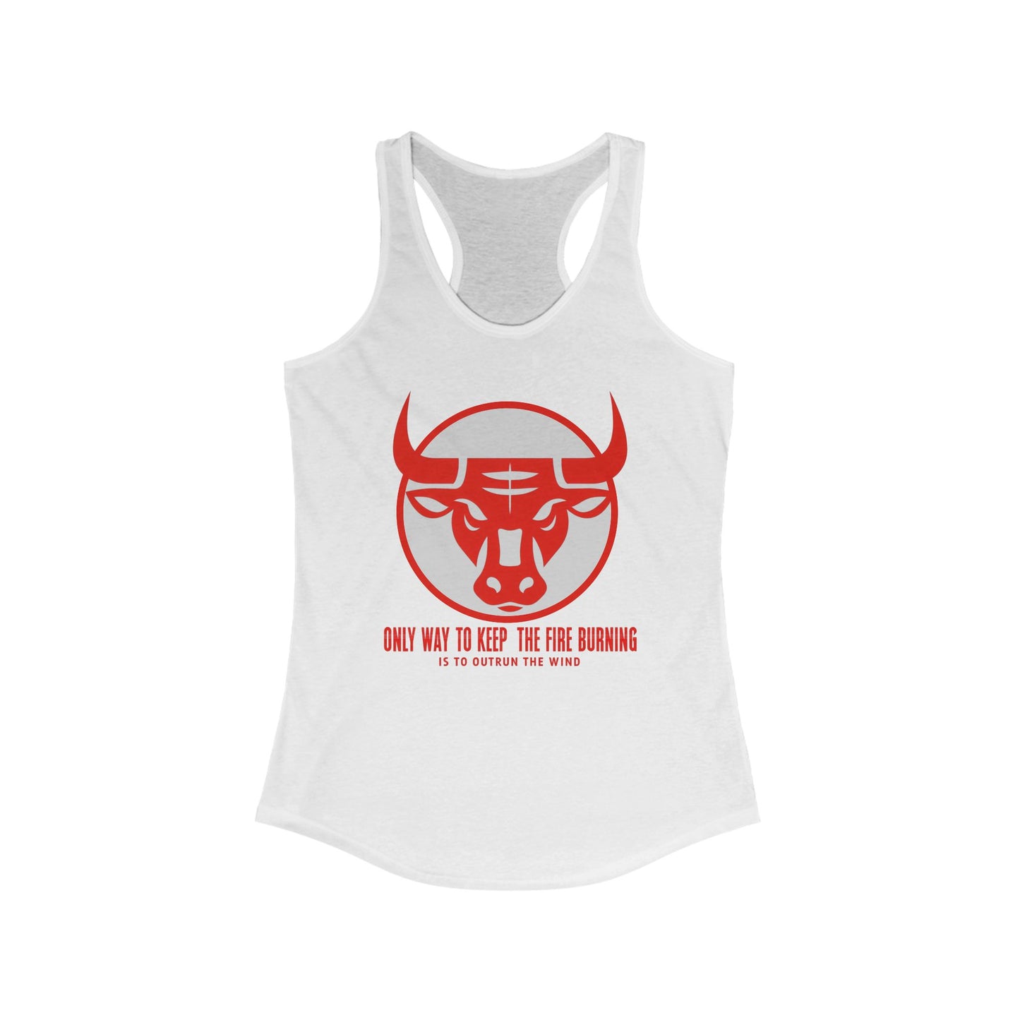 Women's Motivational Racerback Tank Top, Fitness Gift, Workout Apparel, Gym Tank, Casual Wear, Summer Essential