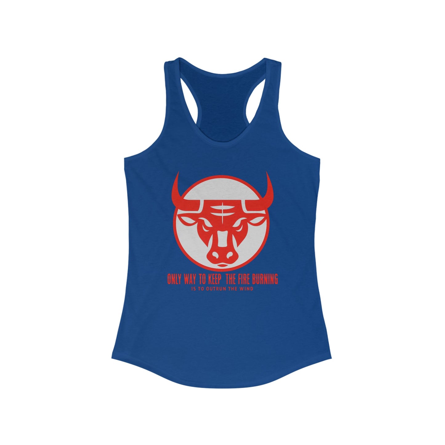 Women's Motivational Racerback Tank Top, Fitness Gift, Workout Apparel, Gym Tank, Casual Wear, Summer Essential