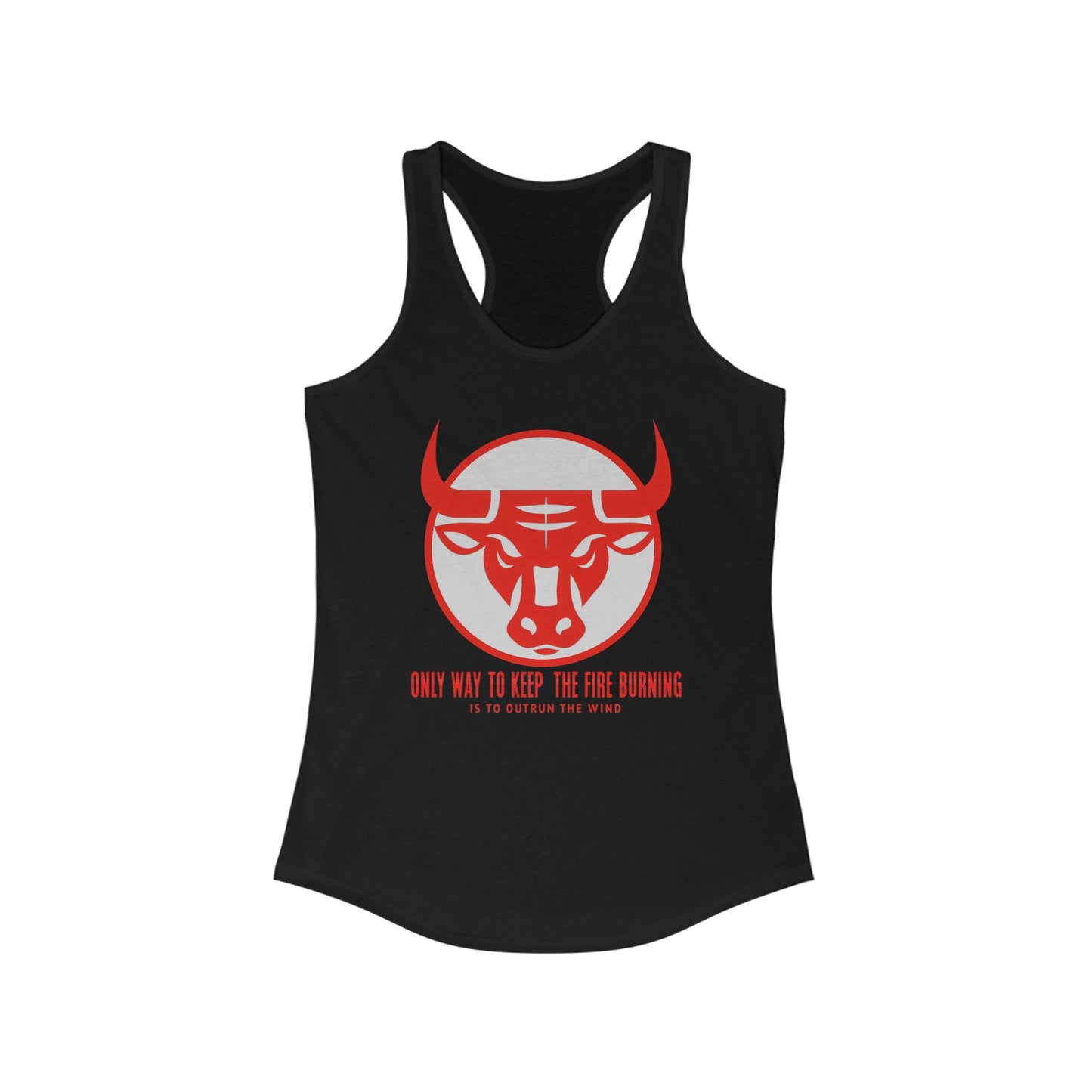 Women's Motivational Racerback Tank Top, Fitness Gift, Workout Apparel, Gym Tank, Casual Wear, Summer Essential