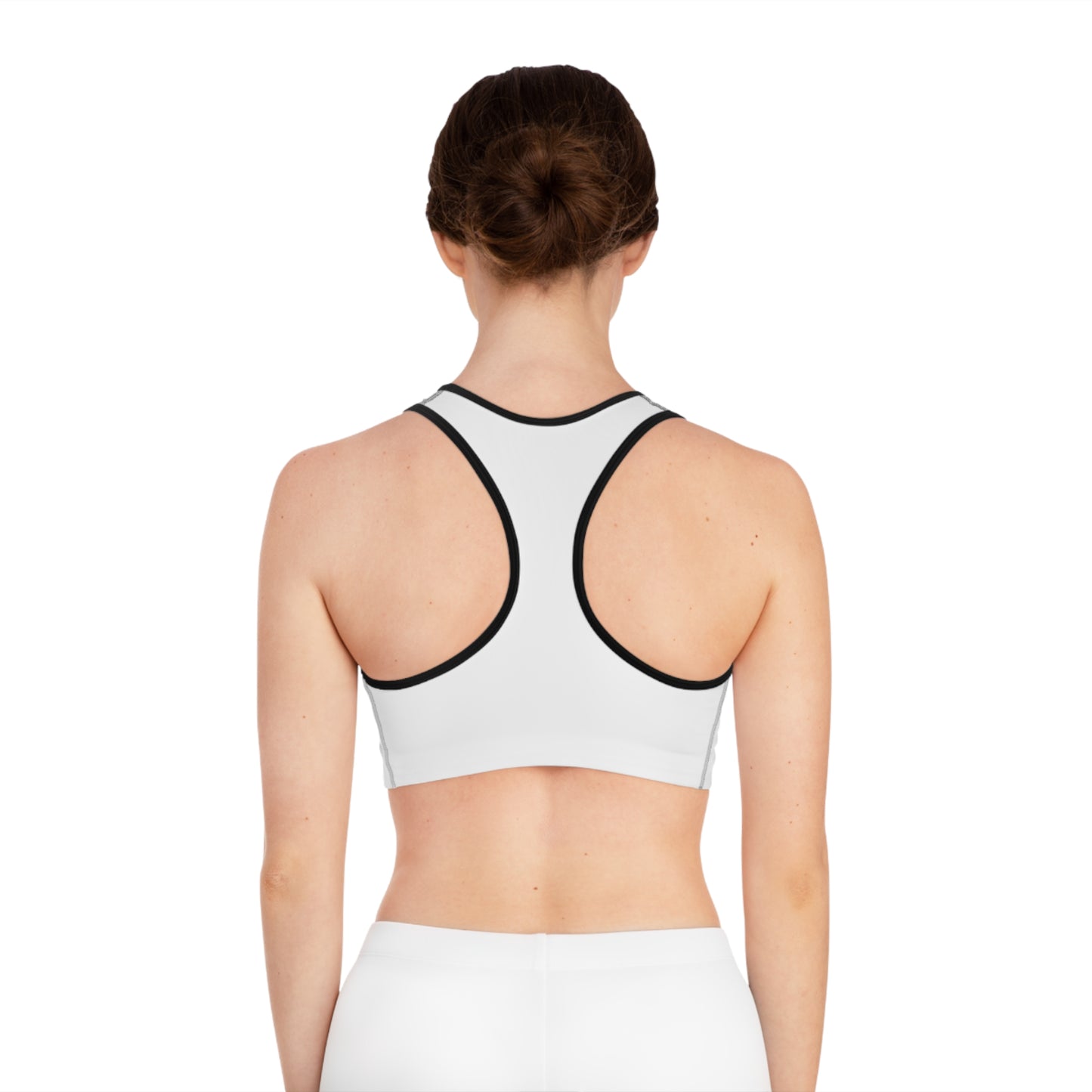 Mindfulness Sports Bra - Quiet not Silent, Yoga Wear, Workout Top, Gym Apparel, Wellness Gear