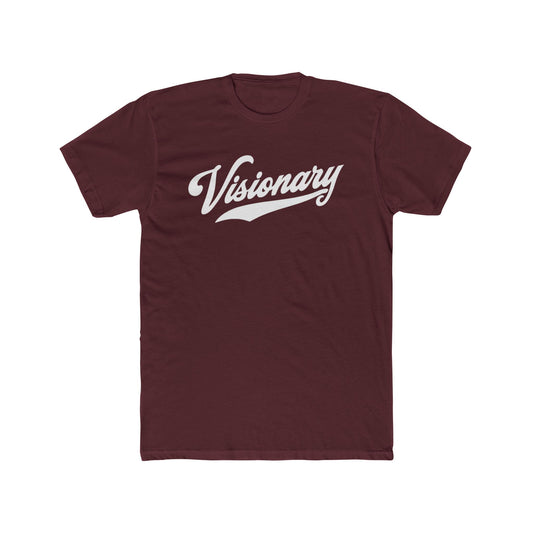 Visionary Unisex Cotton Crew Tee - Inspirational T-Shirt for Creatives, Gift for Artists, Casual Wear, Motivational Shirt, Trendy Fashion