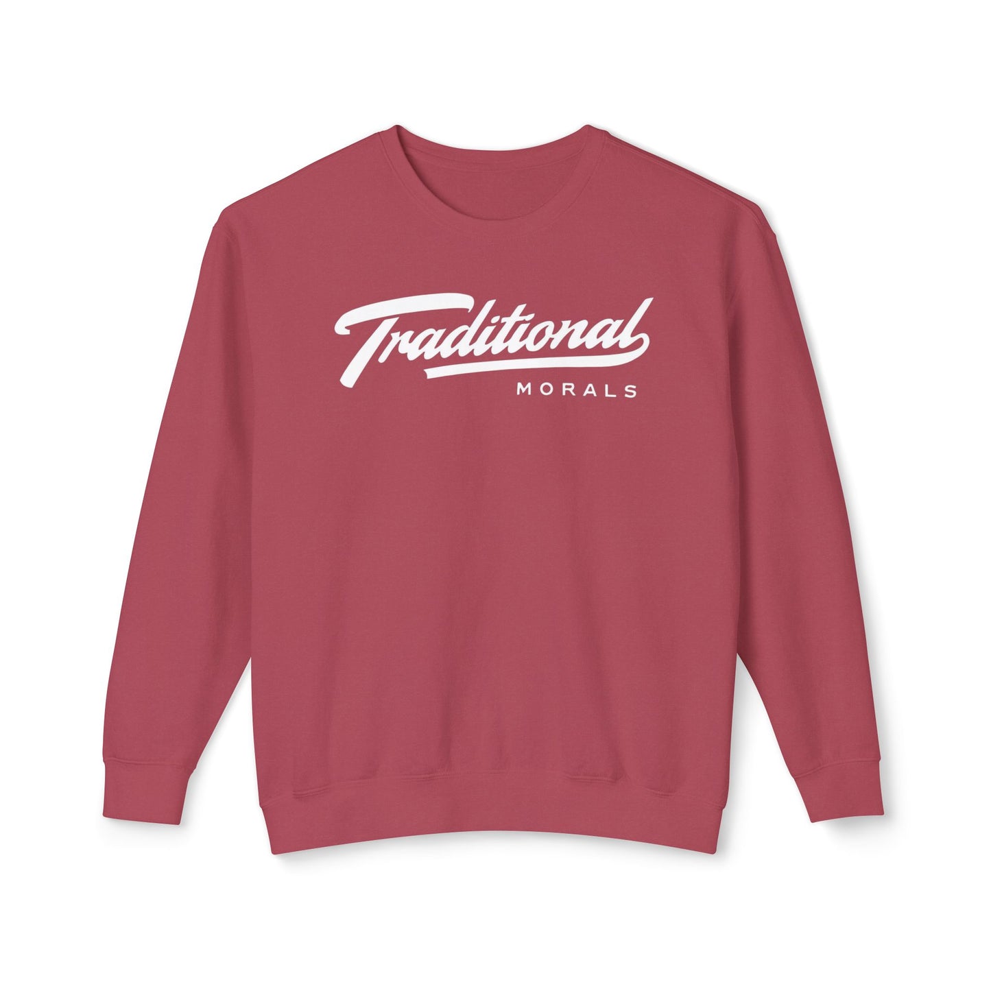 Unisex Crewneck Sweatshirt: Traditional Morals, Casual Wear, Gift for Him/Her, Cozy Layering, Everyday Style