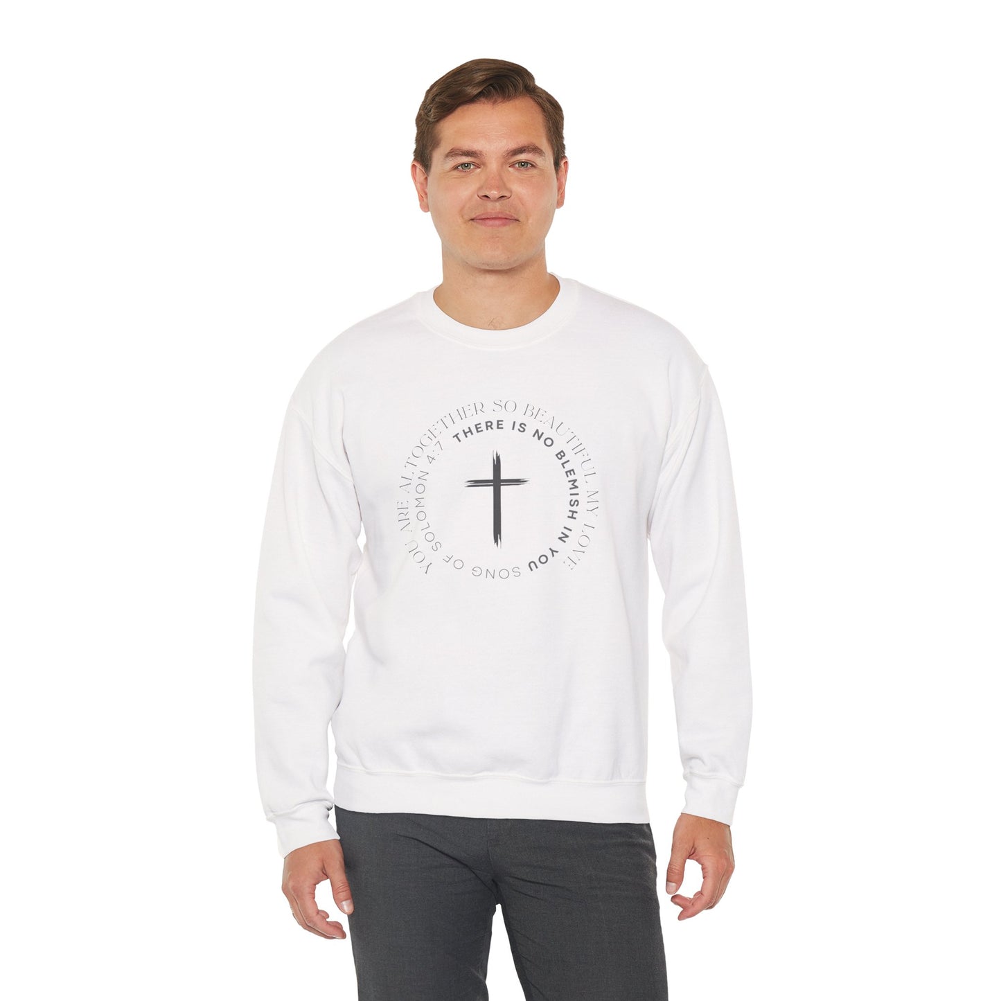Faith-Inspired Unisex Crewneck Sweatshirt