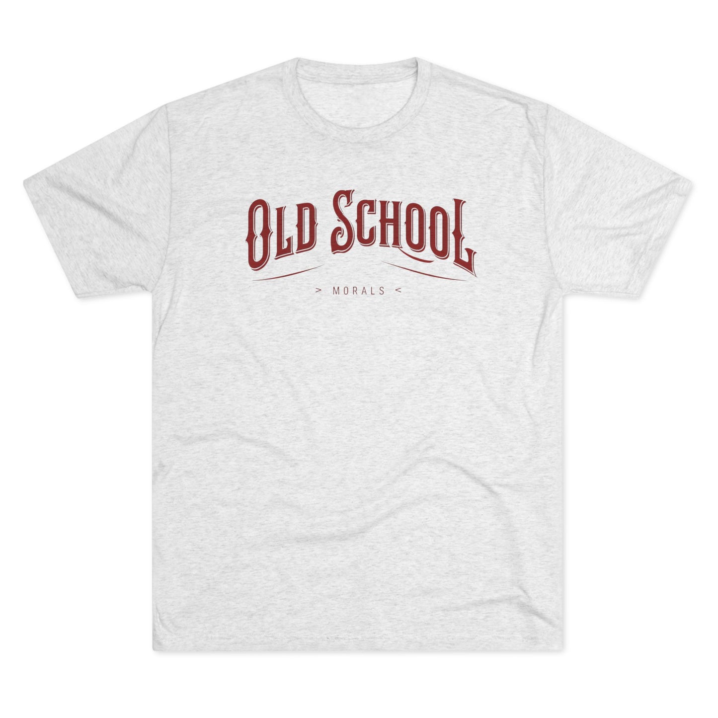 Vintage Moral Values Unisex Tee, Graphic T-Shirt, Nostalgic Crew Shirt, Gift for Dad, Old School Print, Casual Wear