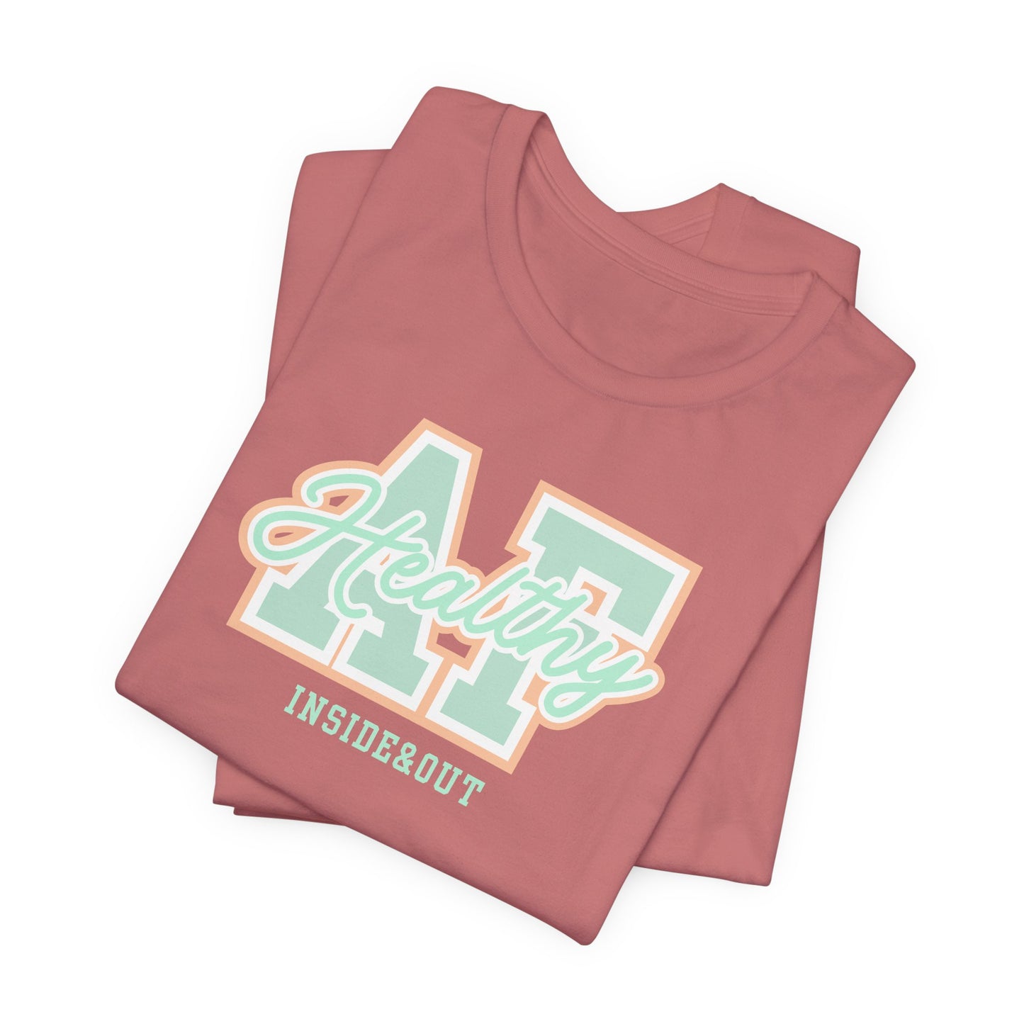 Health AF Unisex Tee - Motivational Shirt for Wellness, Self-Care Gift, Casual Wear, Fitness Enthusiast, Affirmation Apparel