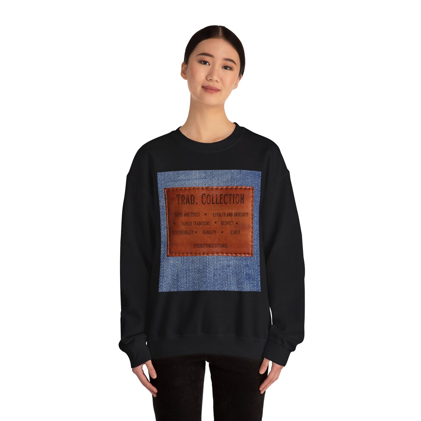 Vintage-Inspired Crewneck Sweatshirt, Casual Wear, Cozy Gift, Everyday Fashion, Warm Layer, Unique Style