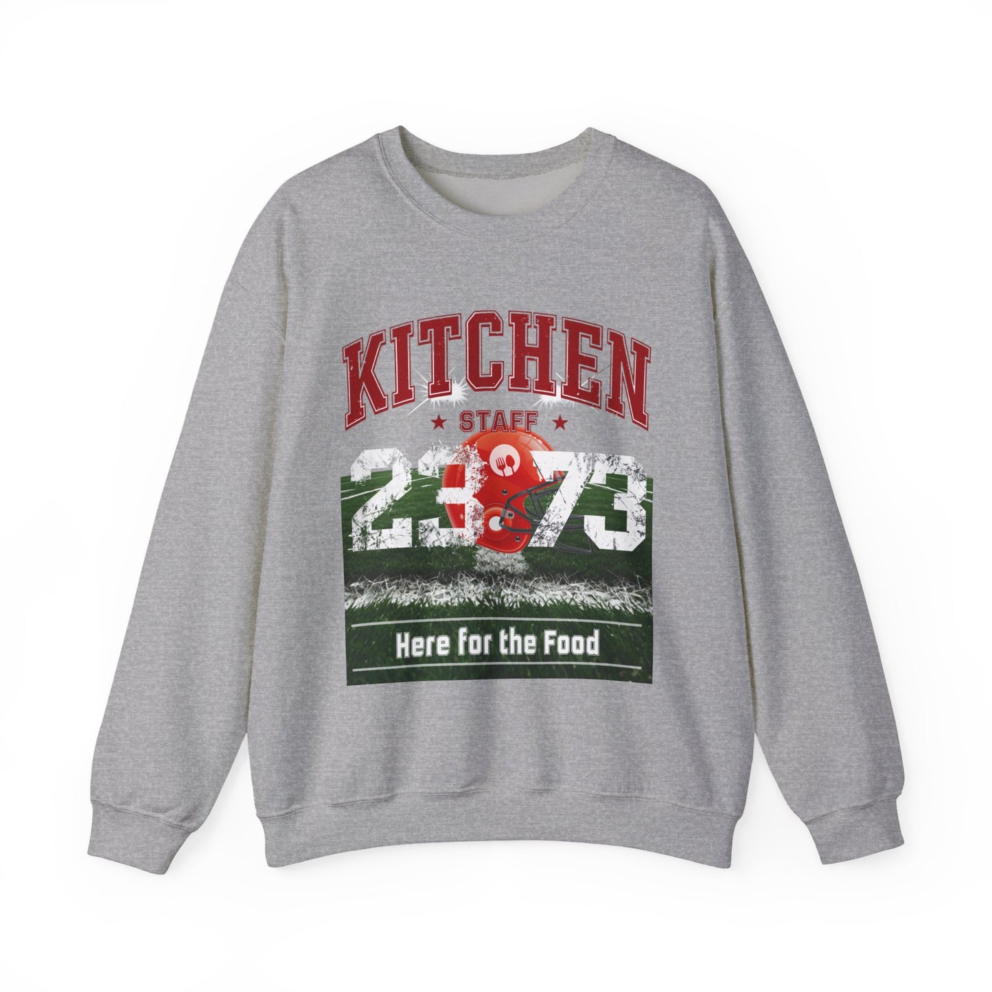 Kitchen Staff Sweatshirt, Unisex Crewneck for Food Lovers, Restaurant Apparel, Gift for Chefs, Comfortable Kitchenwear