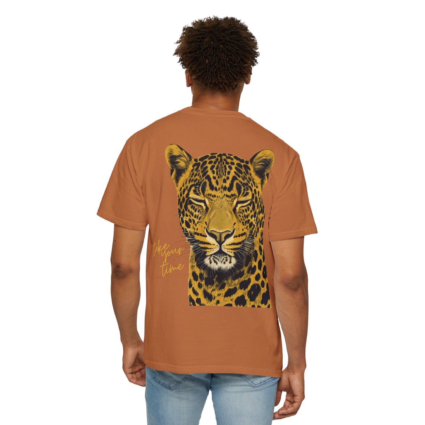 Leopard Print Inspirational T-shirt | Unisex Fashion Tee, Gifts for Animal Lovers, Stylish Casual Wear, Unique Graphic Shirt