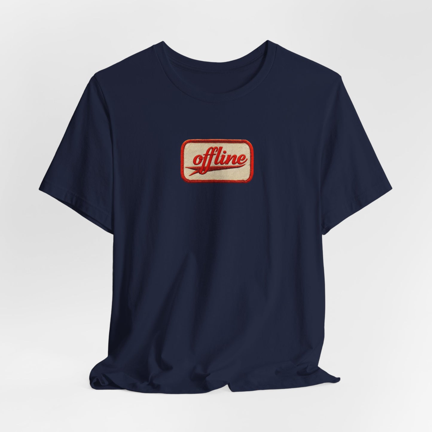 Casual Graphic Tee - 'Offline' Unisex Jersey T-Shirt, Relaxed Style, Perfect Gift, Everyday Wear, Trendy Fashion Statement