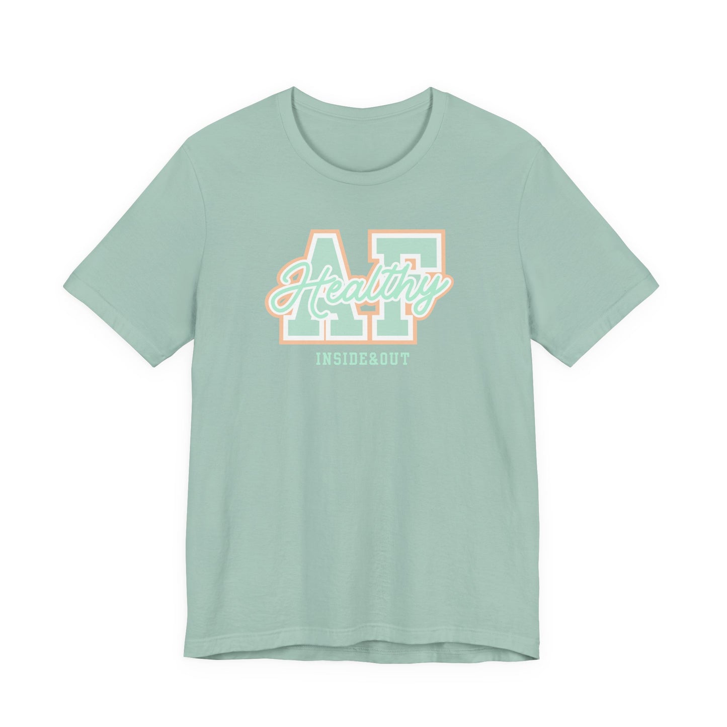 Health AF Unisex Tee - Motivational Shirt for Wellness, Self-Care Gift, Casual Wear, Fitness Enthusiast, Affirmation Apparel
