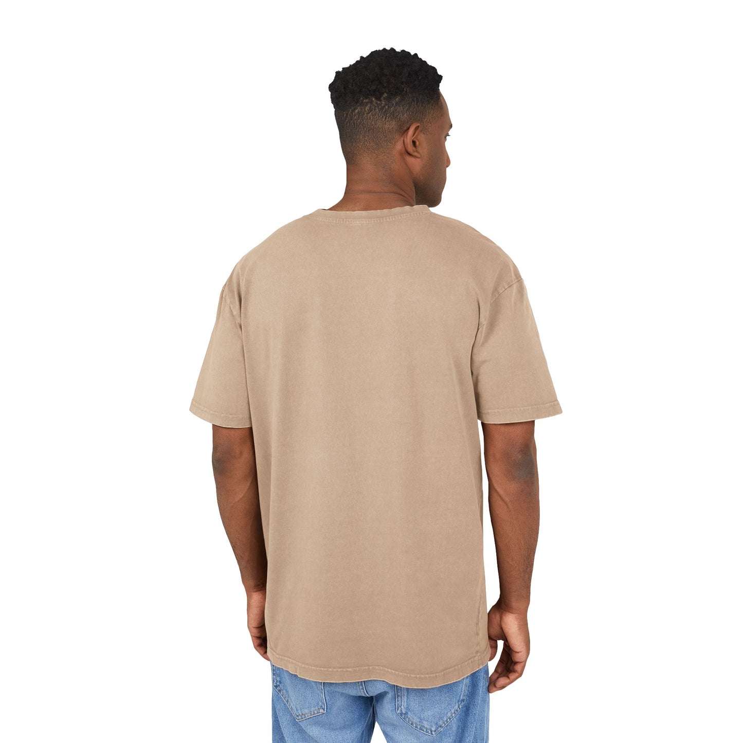 Acid Washed Oversized Tee - Keep Loving Anyway, Casual Wear, Streetwear Style