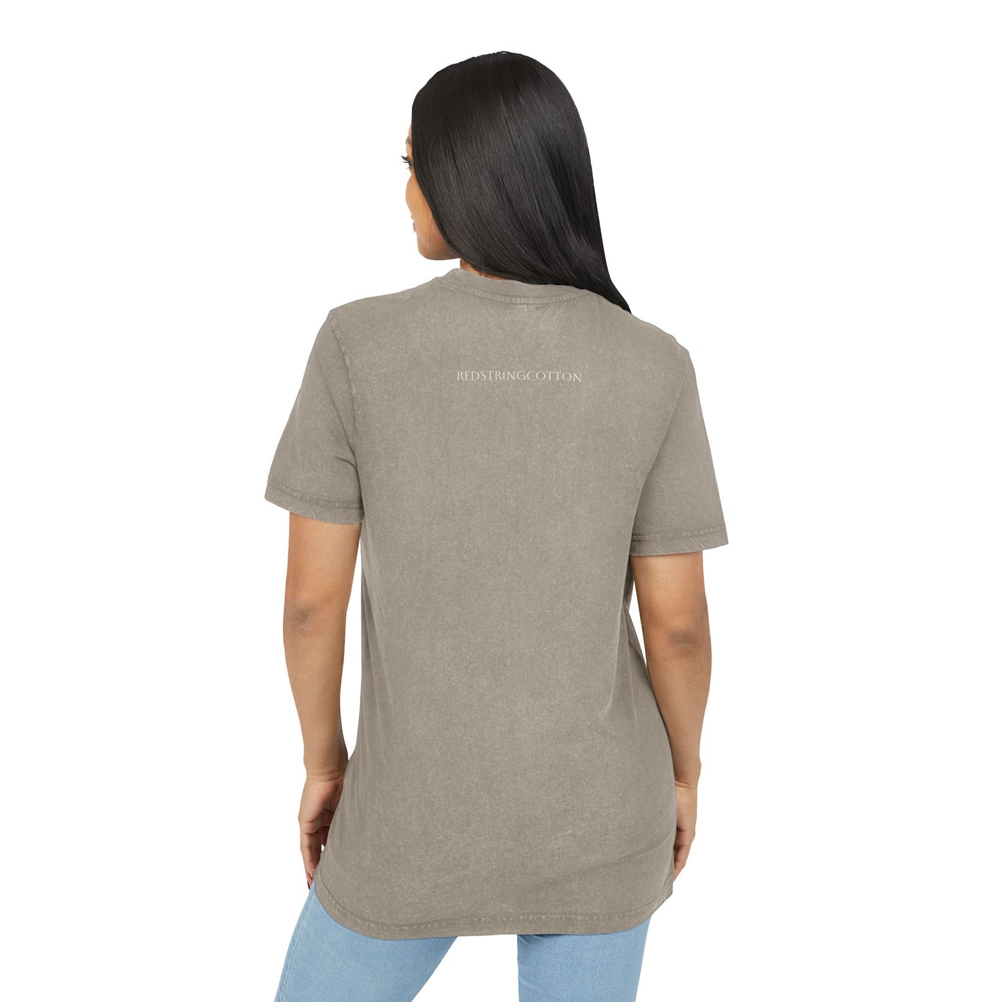 Acid Washed Faith Tee, Inspirational T-Shirt, Faith-Based Apparel, Casual Wear, Gift for Friends, Faith Theme