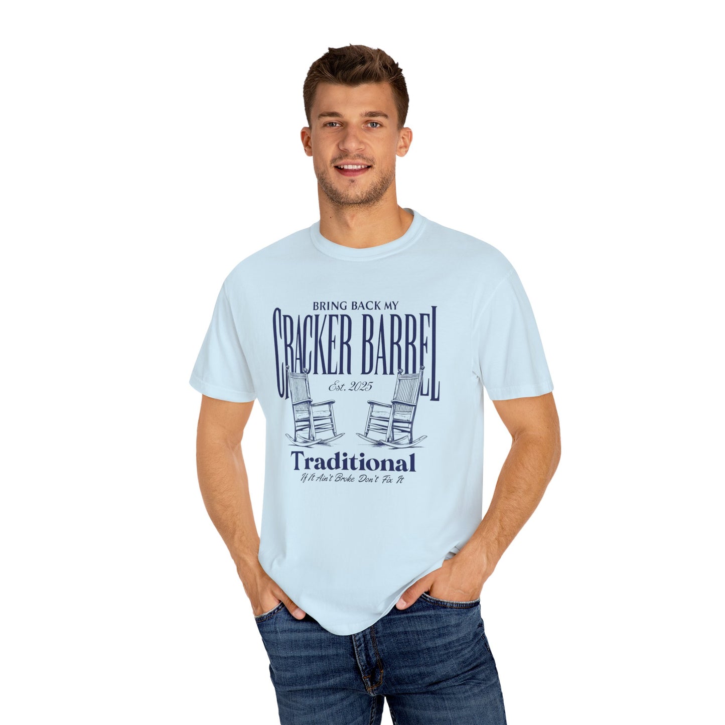 Cracker Barrel T-Shirt, Casual Tee, Unisex Tee, Gift for Foodies