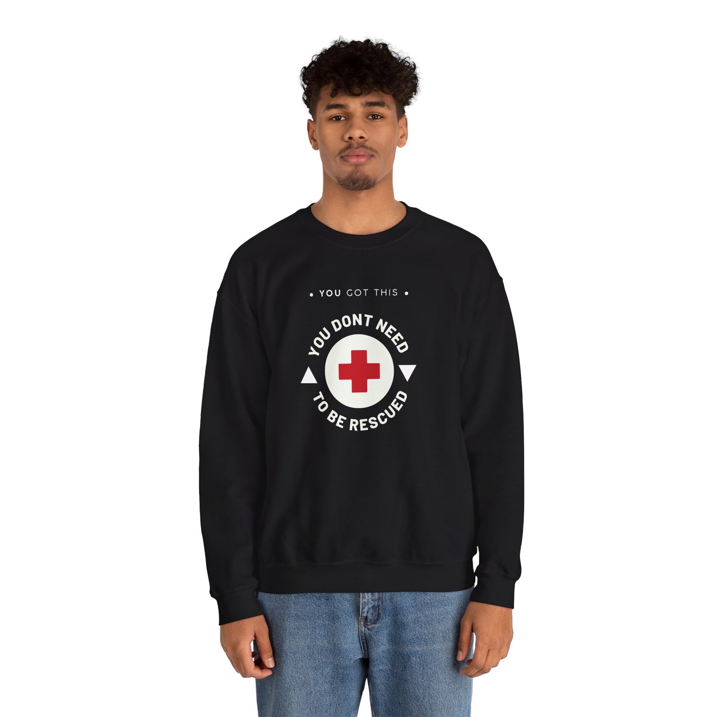 You Got This Crewneck Sweatshirt, Unisex Motivational Sweatshirt for Self-Empowerment & Support, Inspirational Gift, Cozy Layering