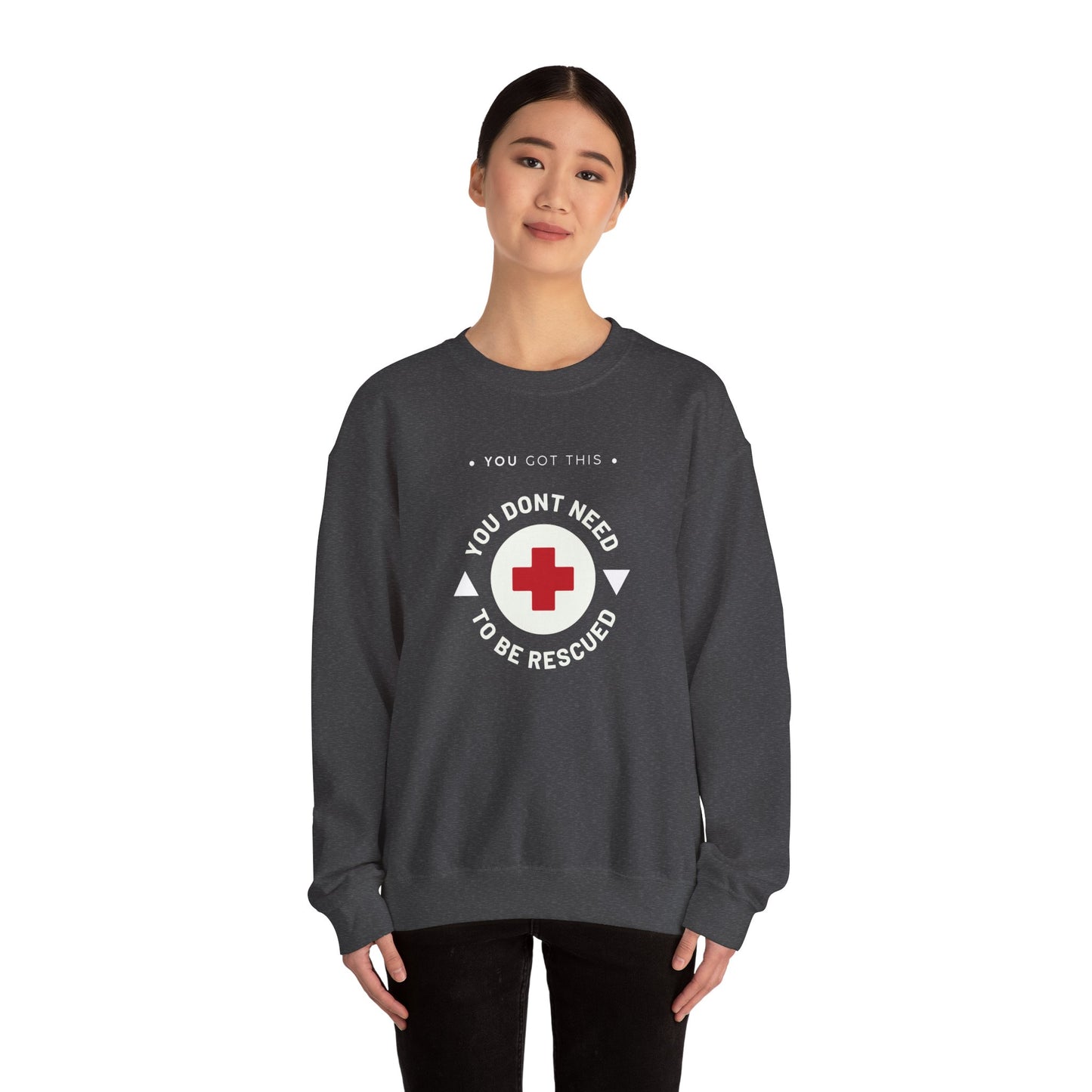 You Got This Crewneck Sweatshirt, Unisex Motivational Sweatshirt for Self-Empowerment & Support, Inspirational Gift, Cozy Layering