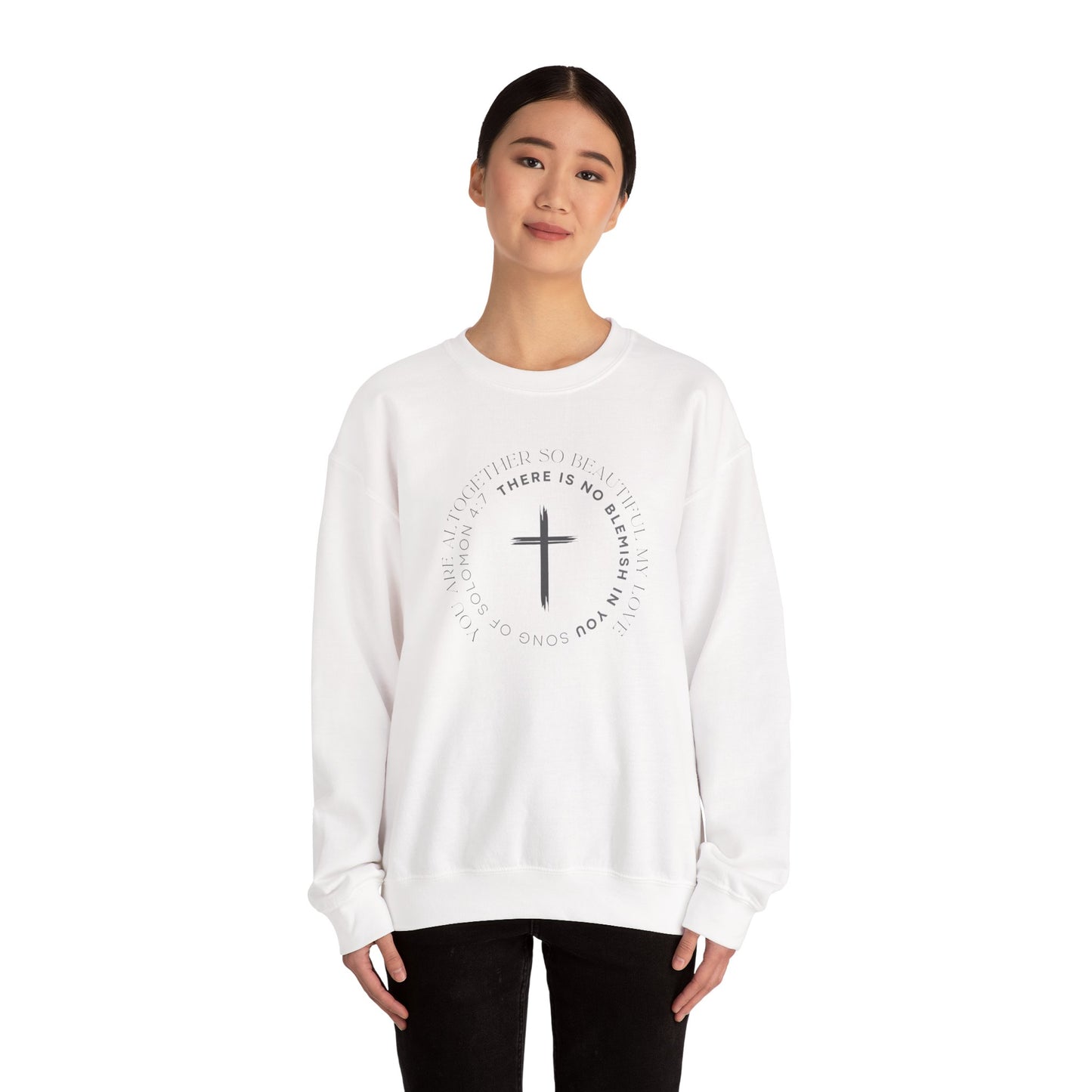 Faith-Inspired Unisex Crewneck Sweatshirt