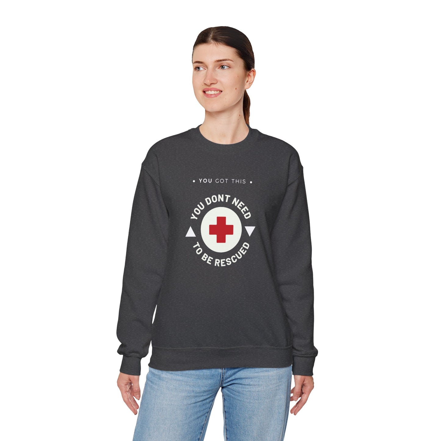 You Got This Crewneck Sweatshirt, Unisex Motivational Sweatshirt for Self-Empowerment & Support, Inspirational Gift, Cozy Layering