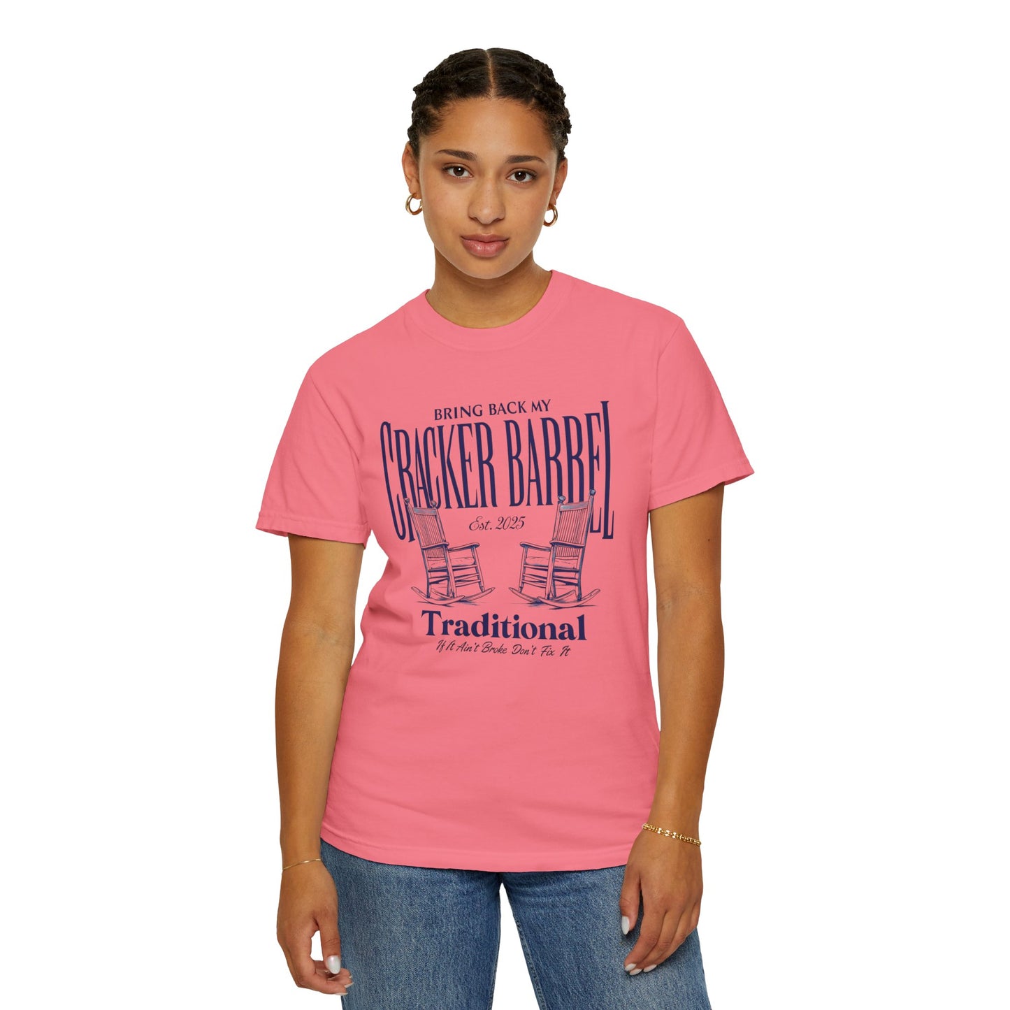 Cracker Barrel T-Shirt, Casual Tee, Unisex Tee, Gift for Foodies