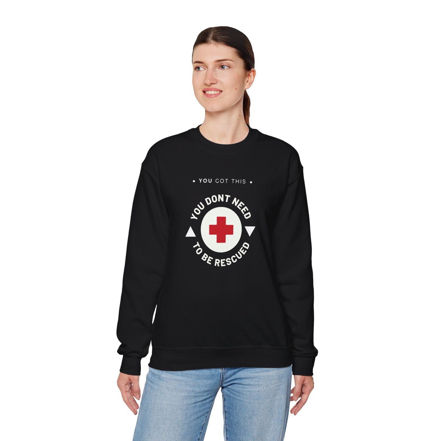 You Got This Crewneck Sweatshirt, Unisex Motivational Sweatshirt for Self-Empowerment & Support, Inspirational Gift, Cozy Layering