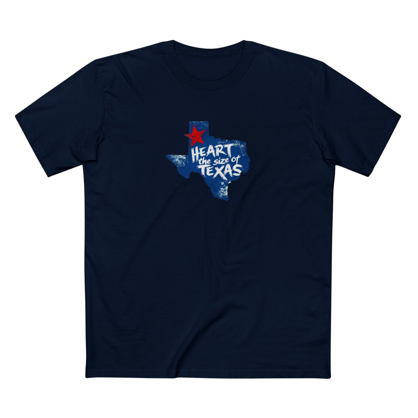 Heart of Texas Adult Tee, Texas Pride Shirt, Casual Wear, Gift for Texan, State Heritage Tee, Americana Style