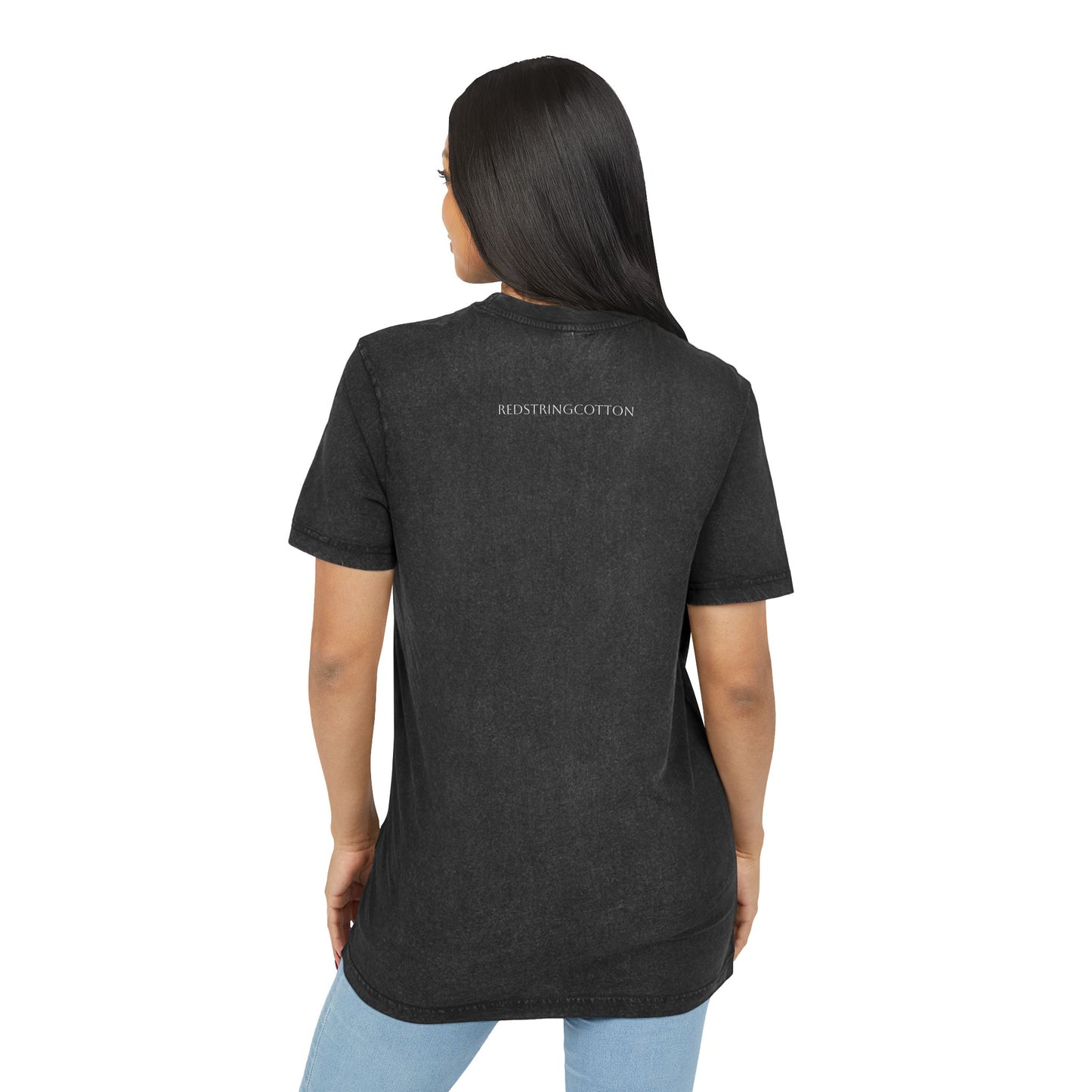 Acid Washed Faith Tee, Inspirational T-Shirt, Faith-Based Apparel, Casual Wear, Gift for Friends, Faith Theme