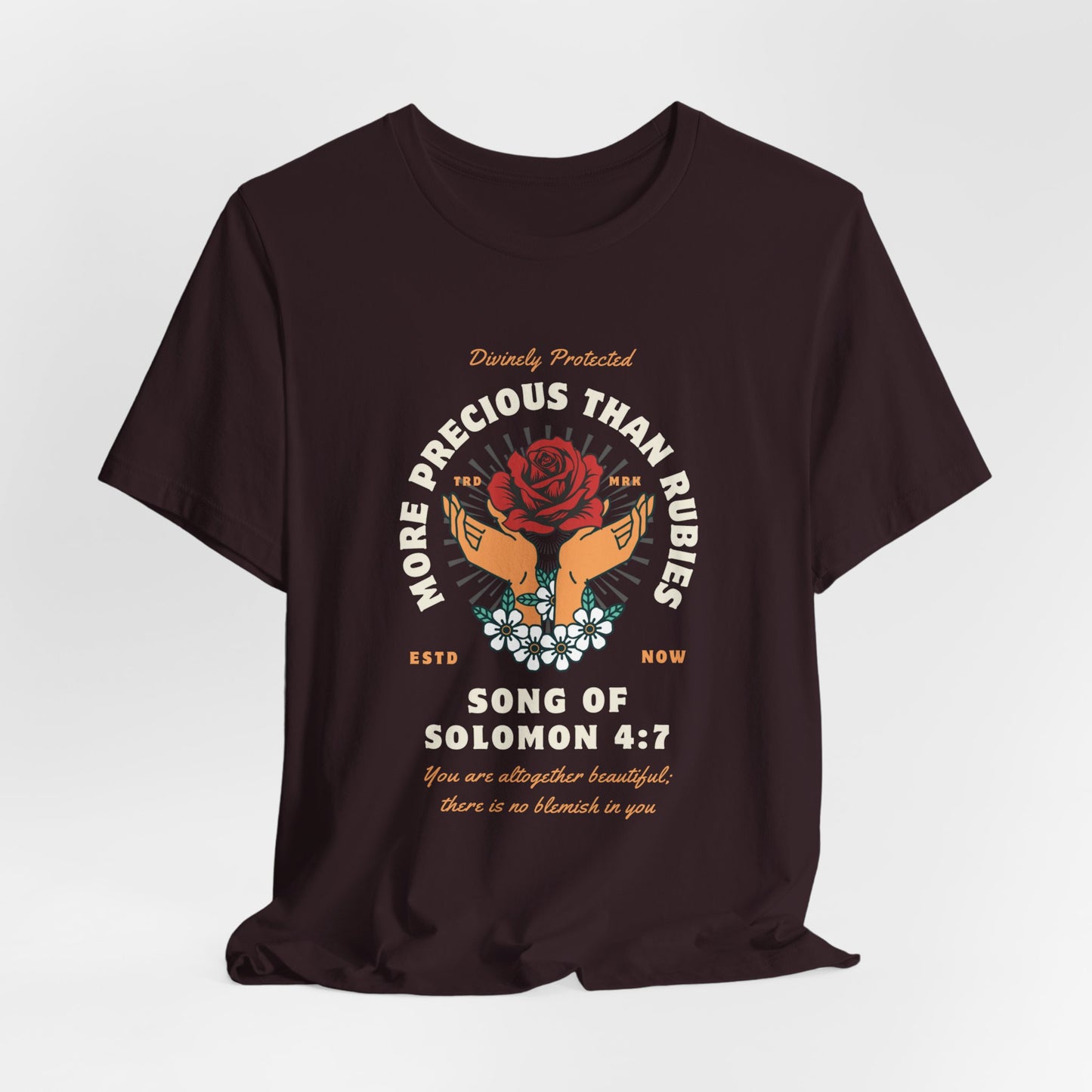 More Precious Than Rubies Unisex Tee - Inspirational Faith-Based Shirt, Christian Apparel, Gift for Her, Spiritual T-Shirt, Bible Verse Tee
