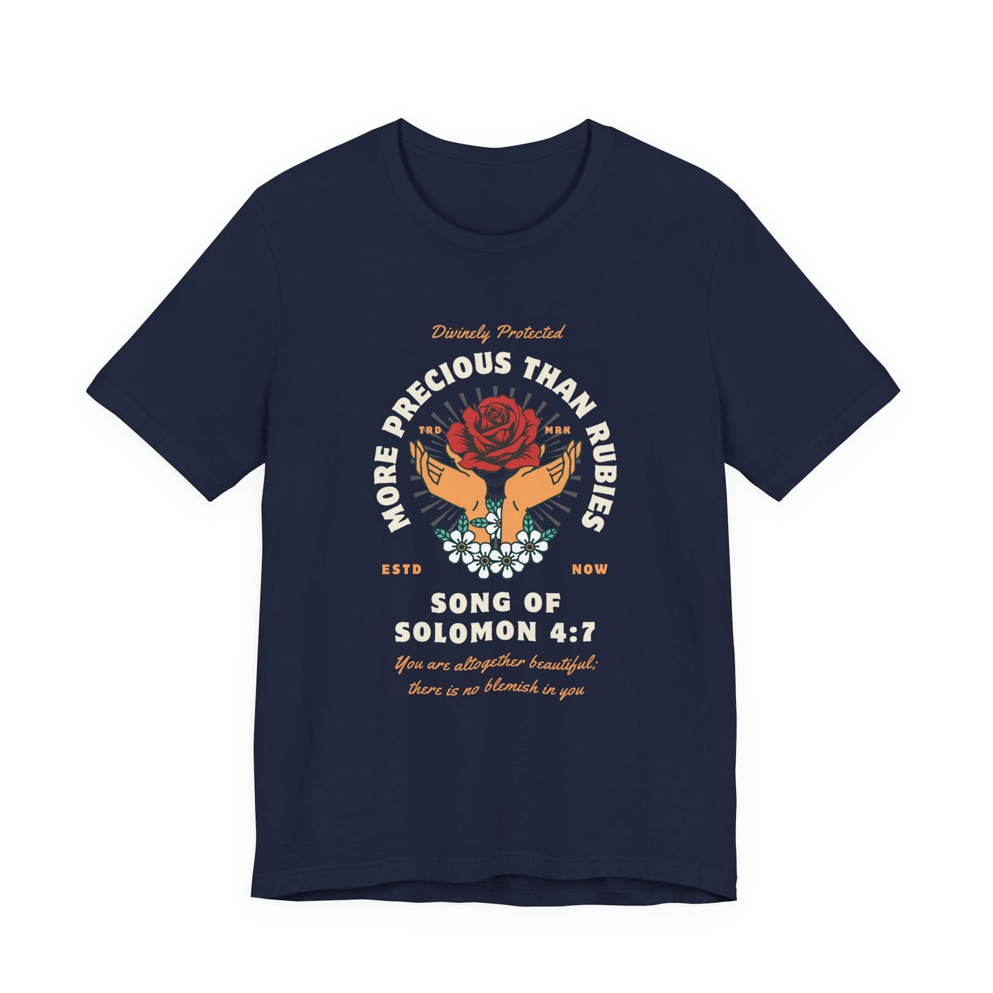 More Precious Than Rubies Unisex Tee - Inspirational Faith-Based Shirt, Christian Apparel, Gift for Her, Spiritual T-Shirt, Bible Verse Tee