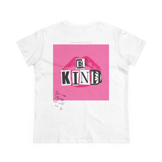 Women's Kindness Graphic Tee, Connection and Kindness Shirt for Everyday Wear, Gift for Friends, Inspirational Apparel
