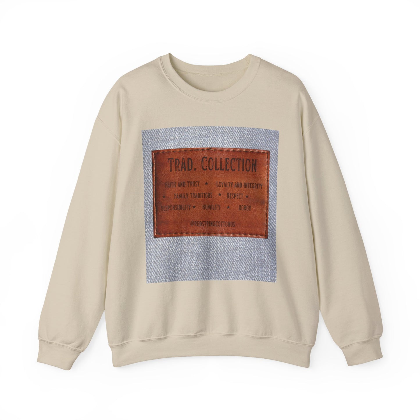 Vintage-Inspired Crewneck Sweatshirt, Casual Wear, Cozy Gift, Everyday Fashion, Warm Layer, Unique Style