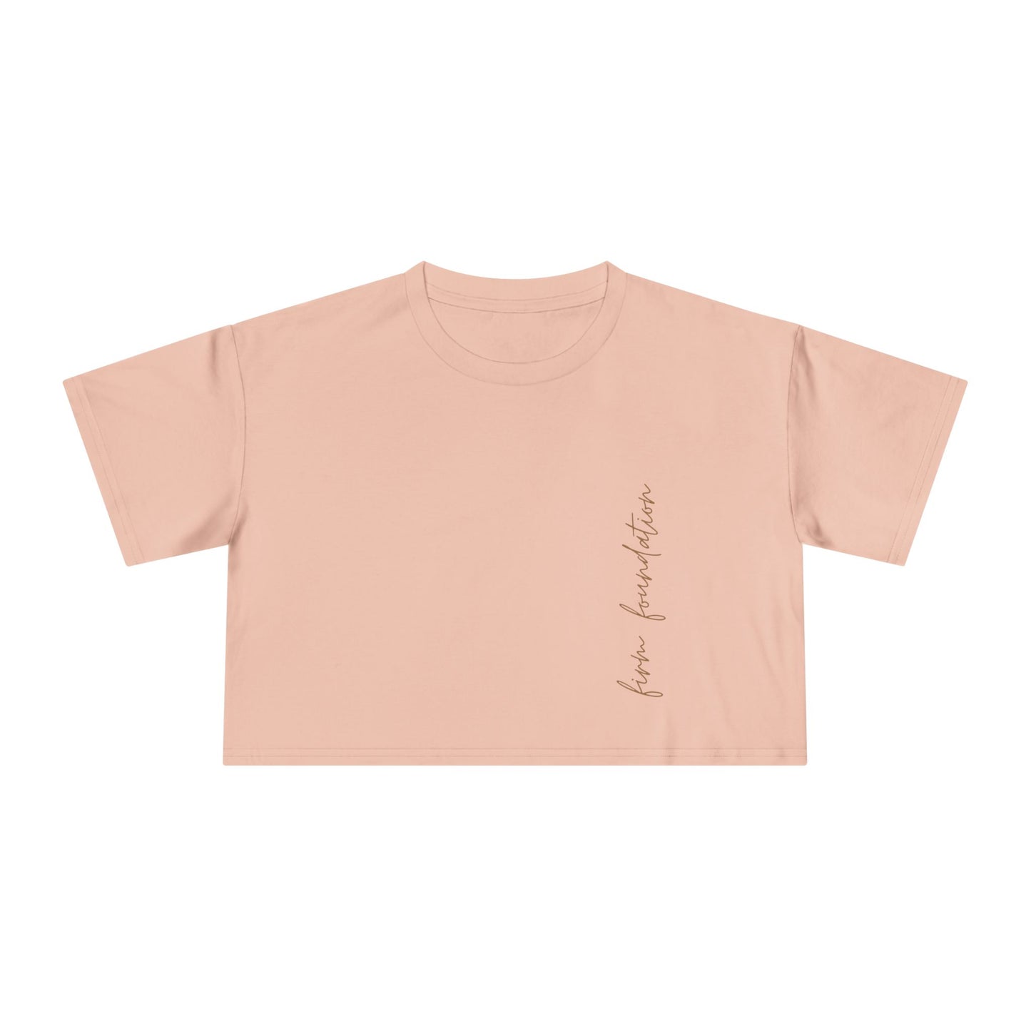 Women's Crop Top Tee Emerald Diamond Collection