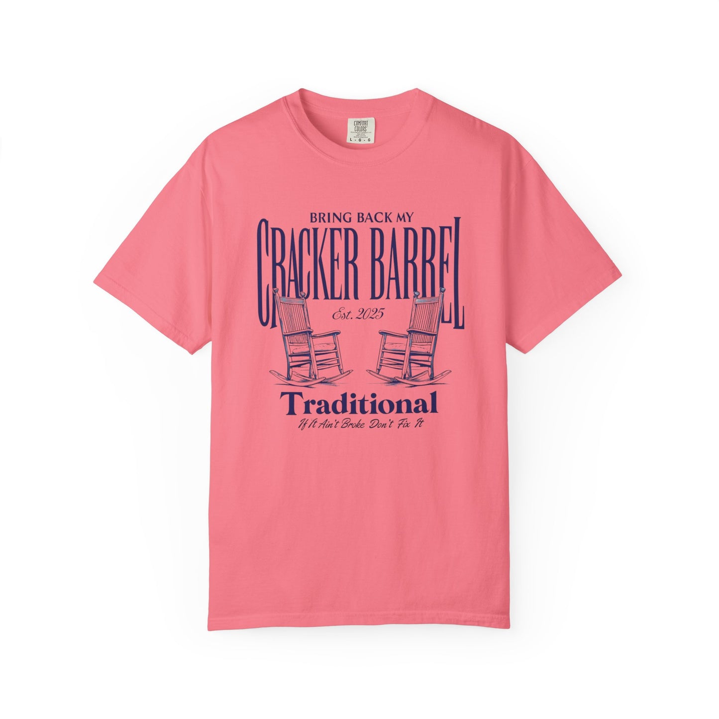 Cracker Barrel T-Shirt, Casual Tee, Unisex Tee, Gift for Foodies