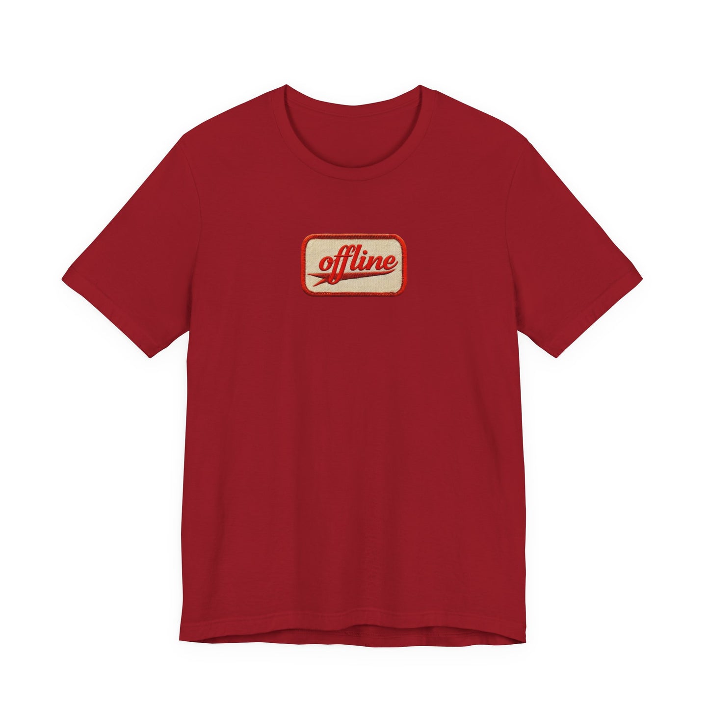 Casual Graphic Tee - 'Offline' Unisex Jersey T-Shirt, Relaxed Style, Perfect Gift, Everyday Wear, Trendy Fashion Statement