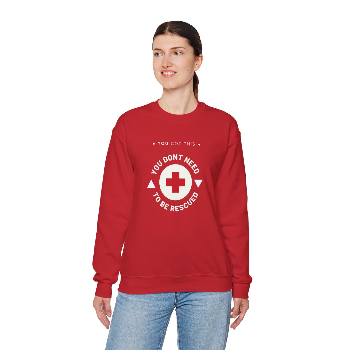 You Got This Crewneck Sweatshirt, Unisex Motivational Sweatshirt for Self-Empowerment & Support, Inspirational Gift, Cozy Layering