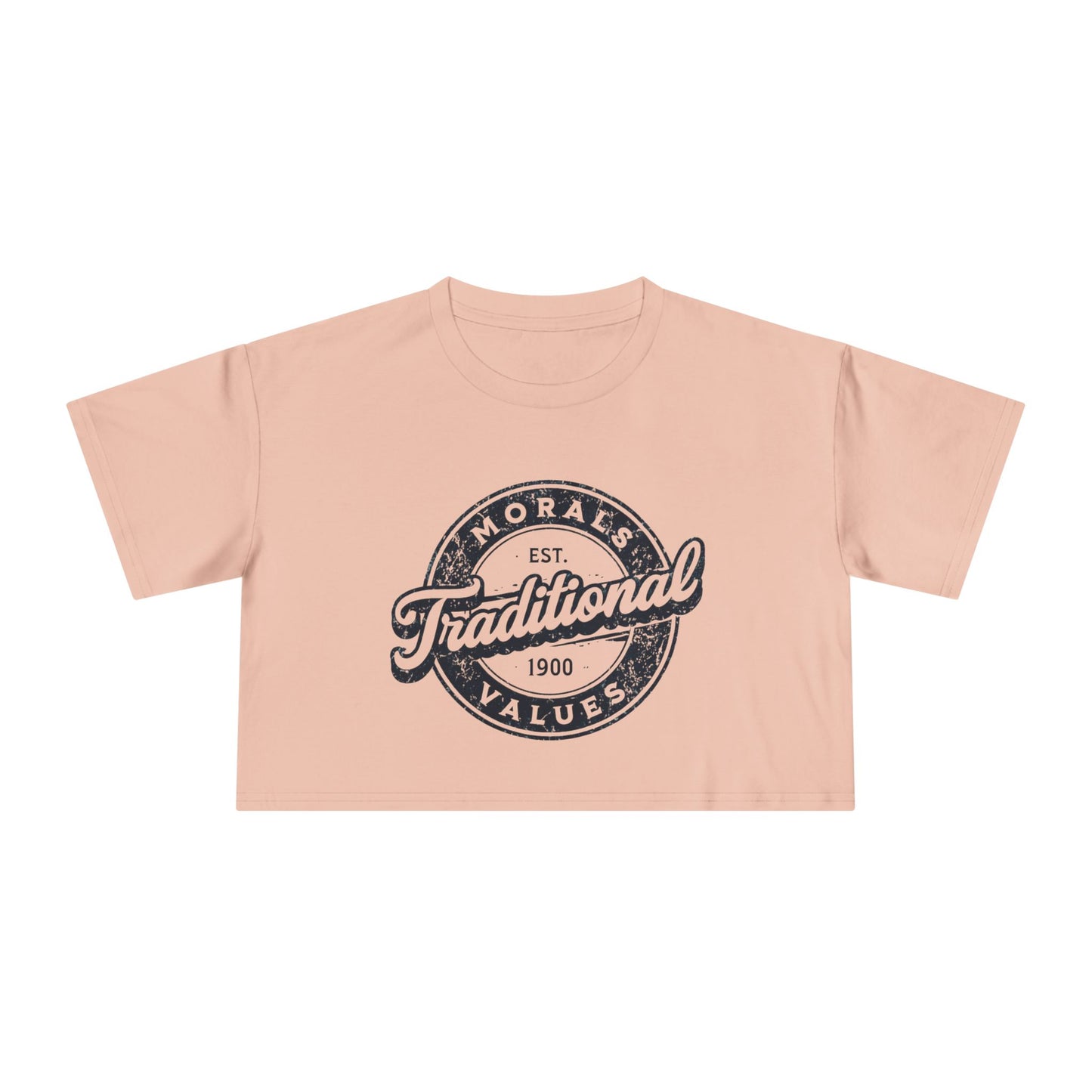 Vintage Women's Crop Tee - Perfect for Casual Chic, Fall Gatherings, Heritage Celebrations, Stylish Self-Expression and Everyday Wear