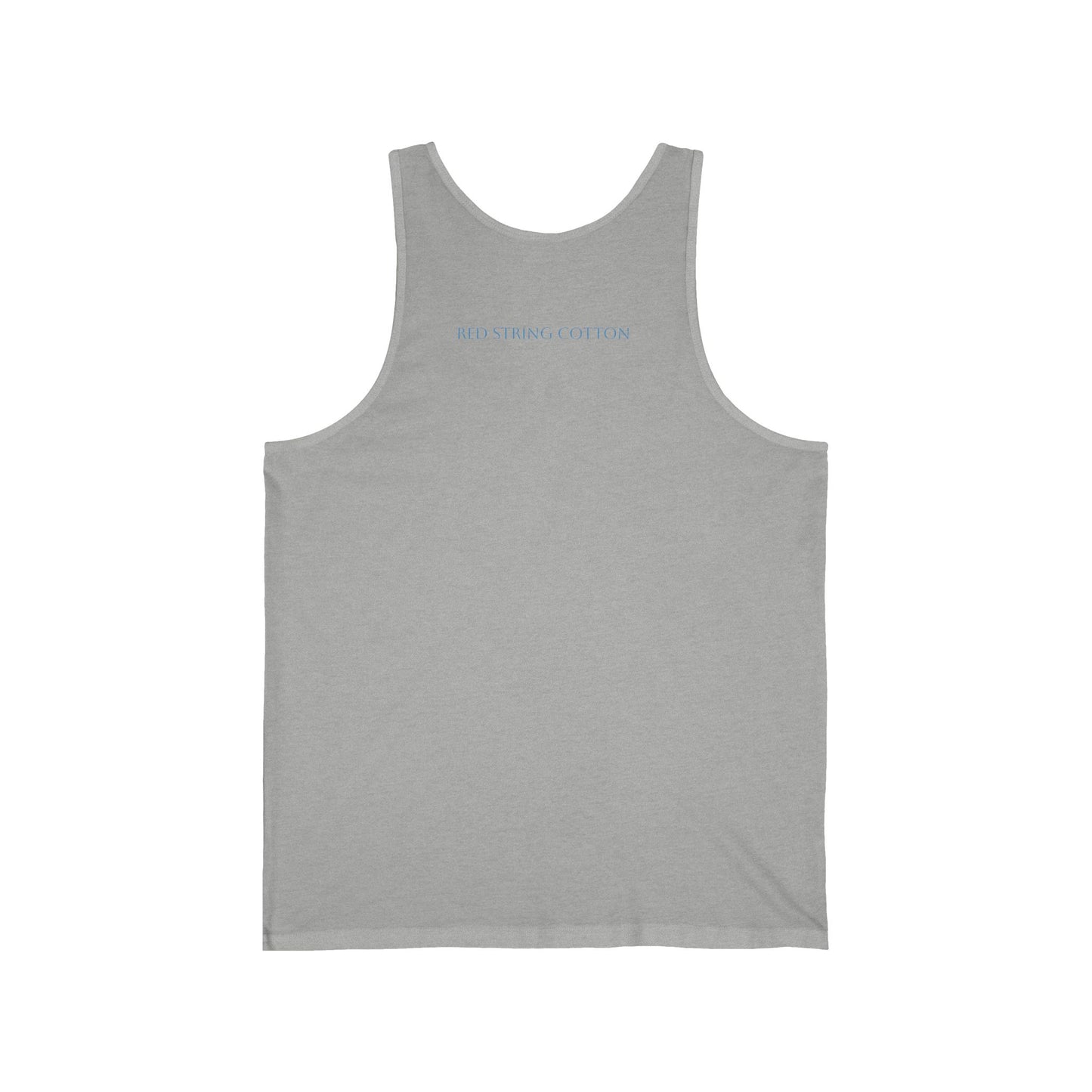 Unisex Jersey Tank - "No Pain No Brain" Skull Design, Perfect for Gym, Casual Wear, Gifts for Fitness Enthusiasts, Summer Vibes, Halloween
