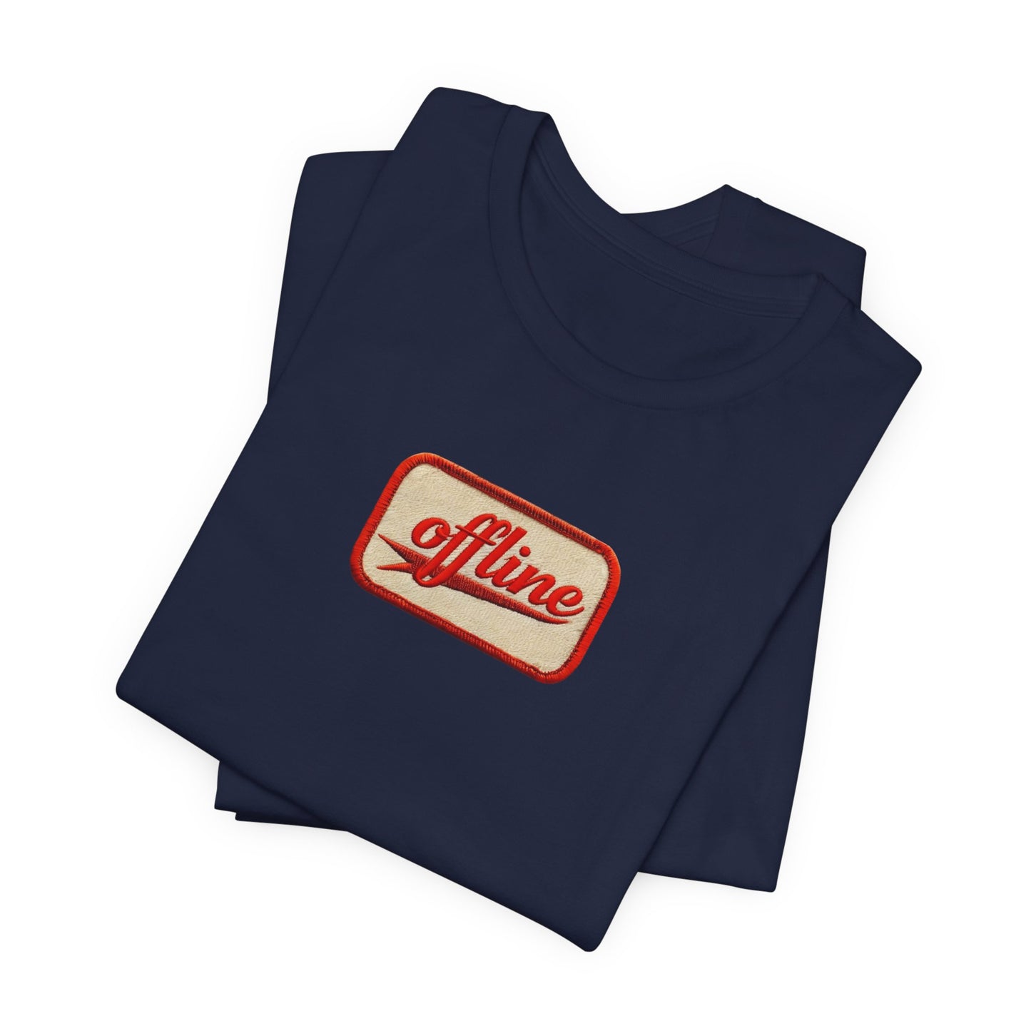 Casual Graphic Tee - 'Offline' Unisex Jersey T-Shirt, Relaxed Style, Perfect Gift, Everyday Wear, Trendy Fashion Statement