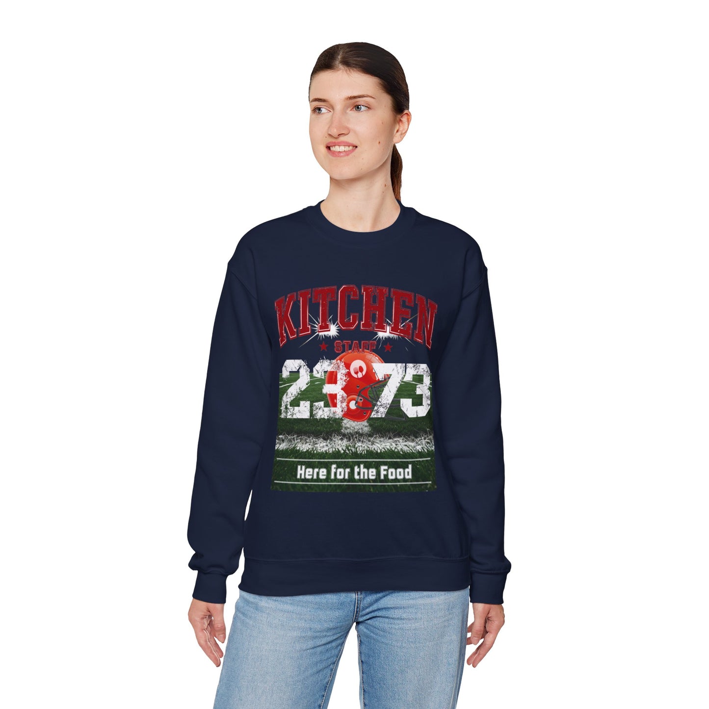 Kitchen Staff Sweatshirt, Unisex Crewneck for Food Lovers, Restaurant Apparel, Gift for Chefs, Comfortable Kitchenwear