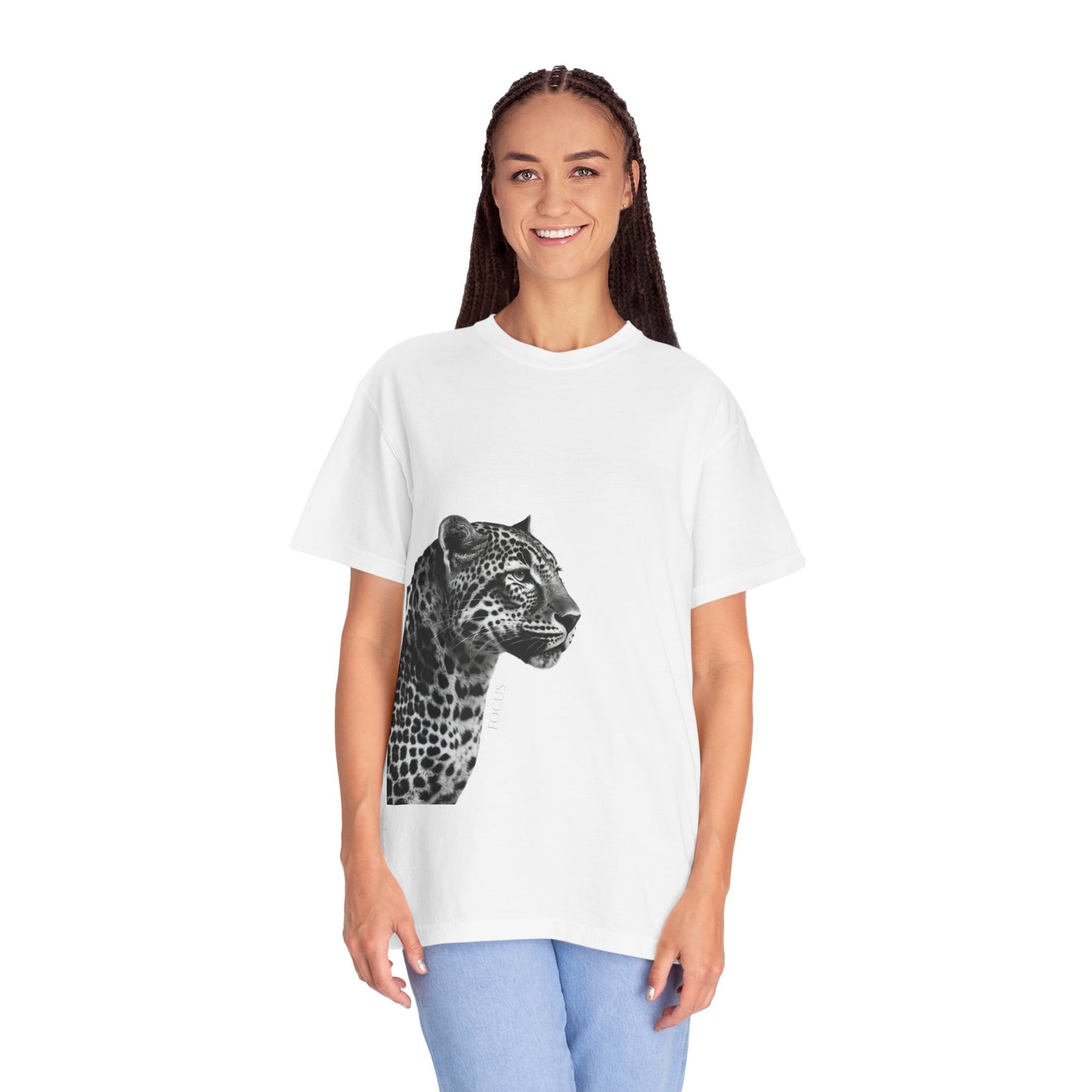 Leopard Print Unisex T-Shirt, Trendy Graphic Tee, Casual Wear, Animal Lover Gift, Eco-Friendly Fashion, Nature-Inspired Apparel