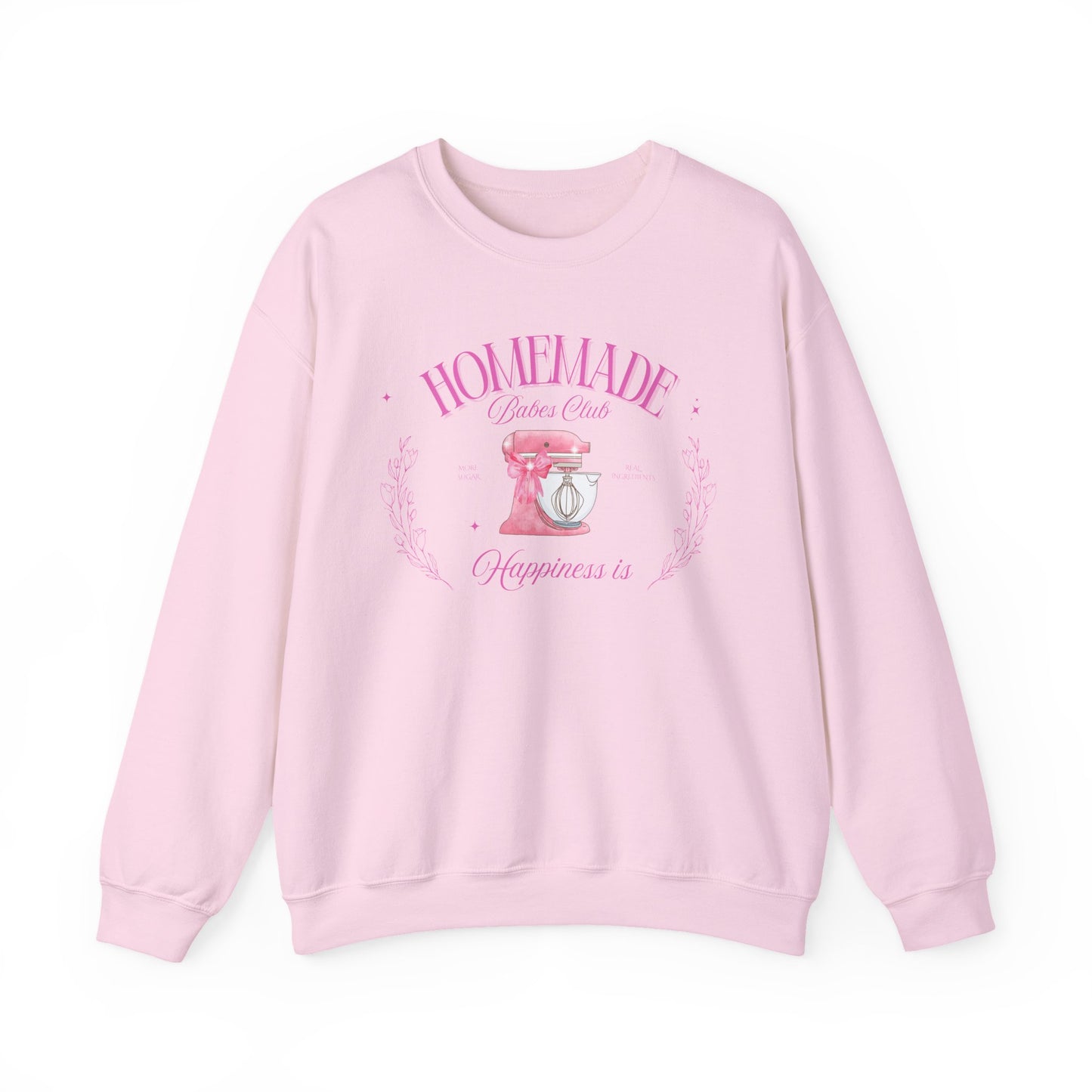 Homemade Happiness Crewneck Sweatshirt, Gifts for Her, Cooking Apparel